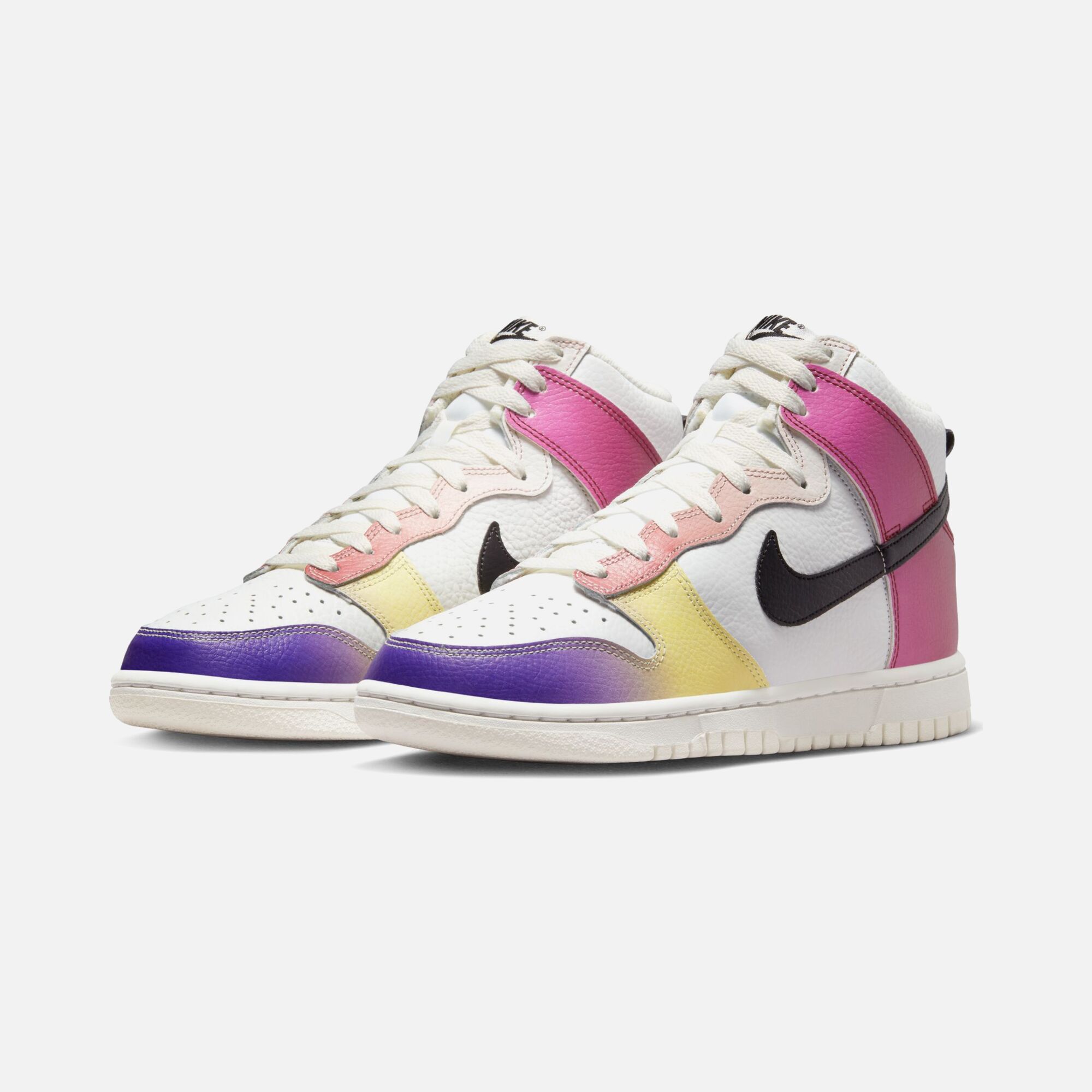 Nike Dunk High ''Multi-Color Gradients'' Kadın Spor Ayakkabı