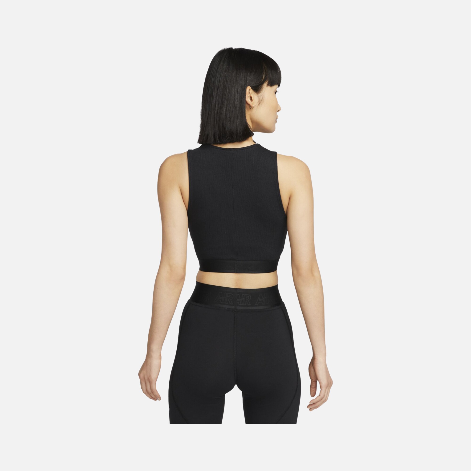 Nike Sportswear Air Ribbed Cropped Kadın Atlet