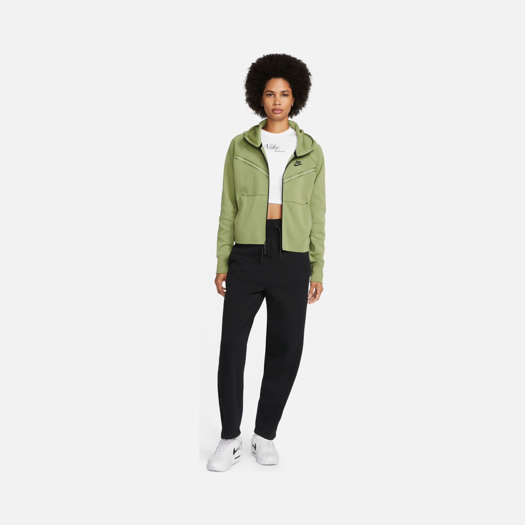 Nike Sportswear Tech Fleece Windrunner Full-Zip Hoodie Kadın Sweatshirt