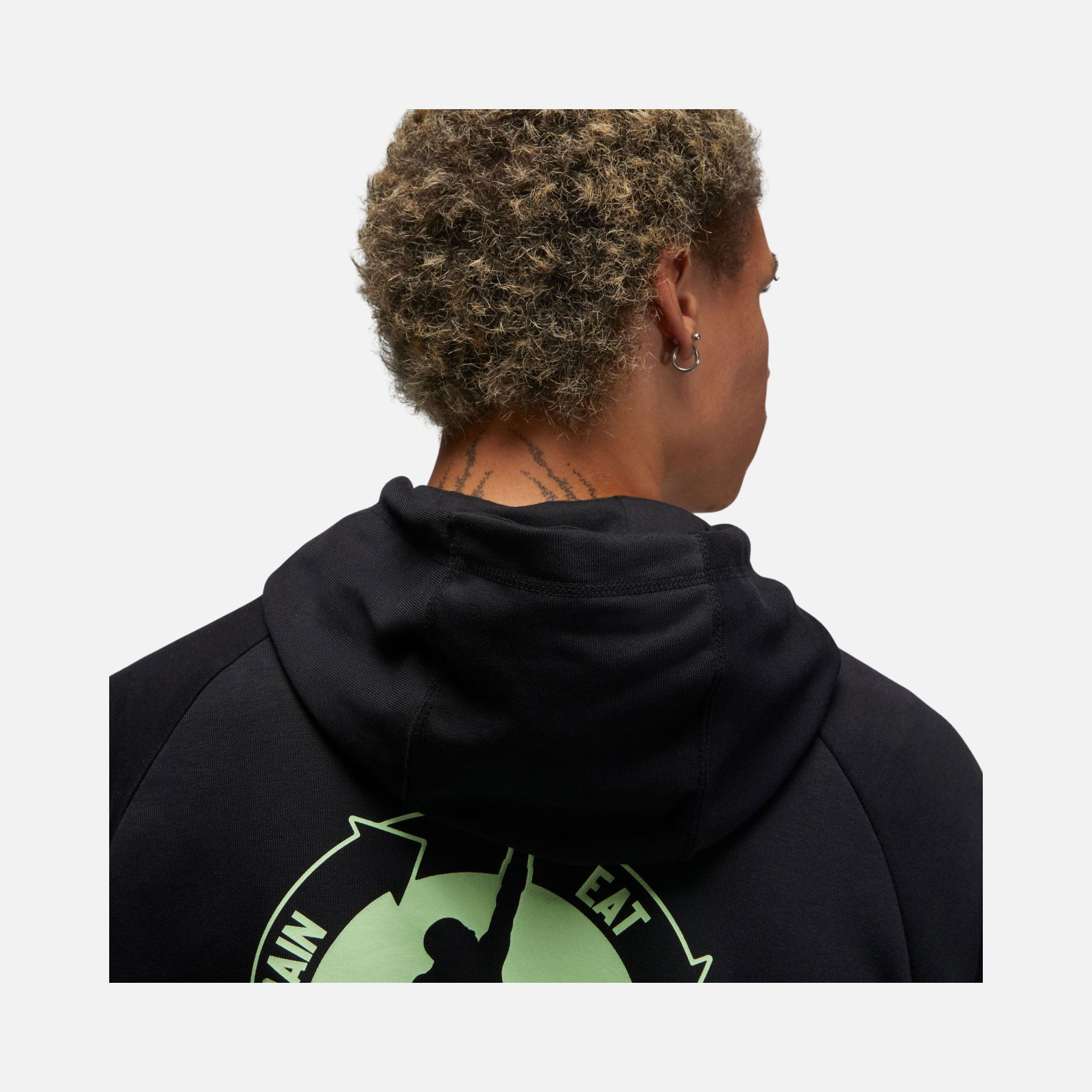 Nike Jordan Dri-Fit Sport BC Graphic Fleece Hoodie Erkek Sweatshirt