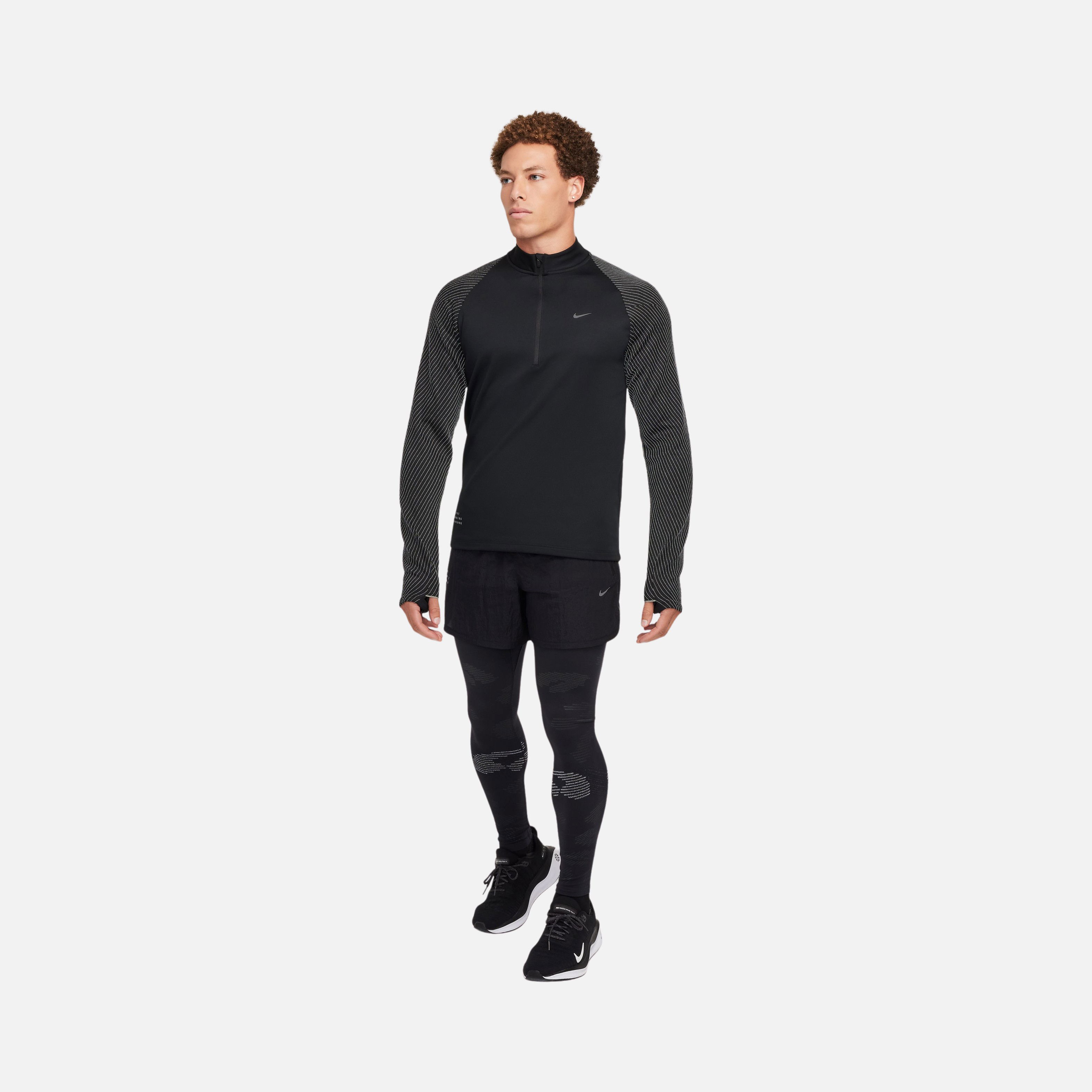 Nike Run Division Dri-Fit ADV Flexible Knit Fabric 7/8 Running Erkek Tayt