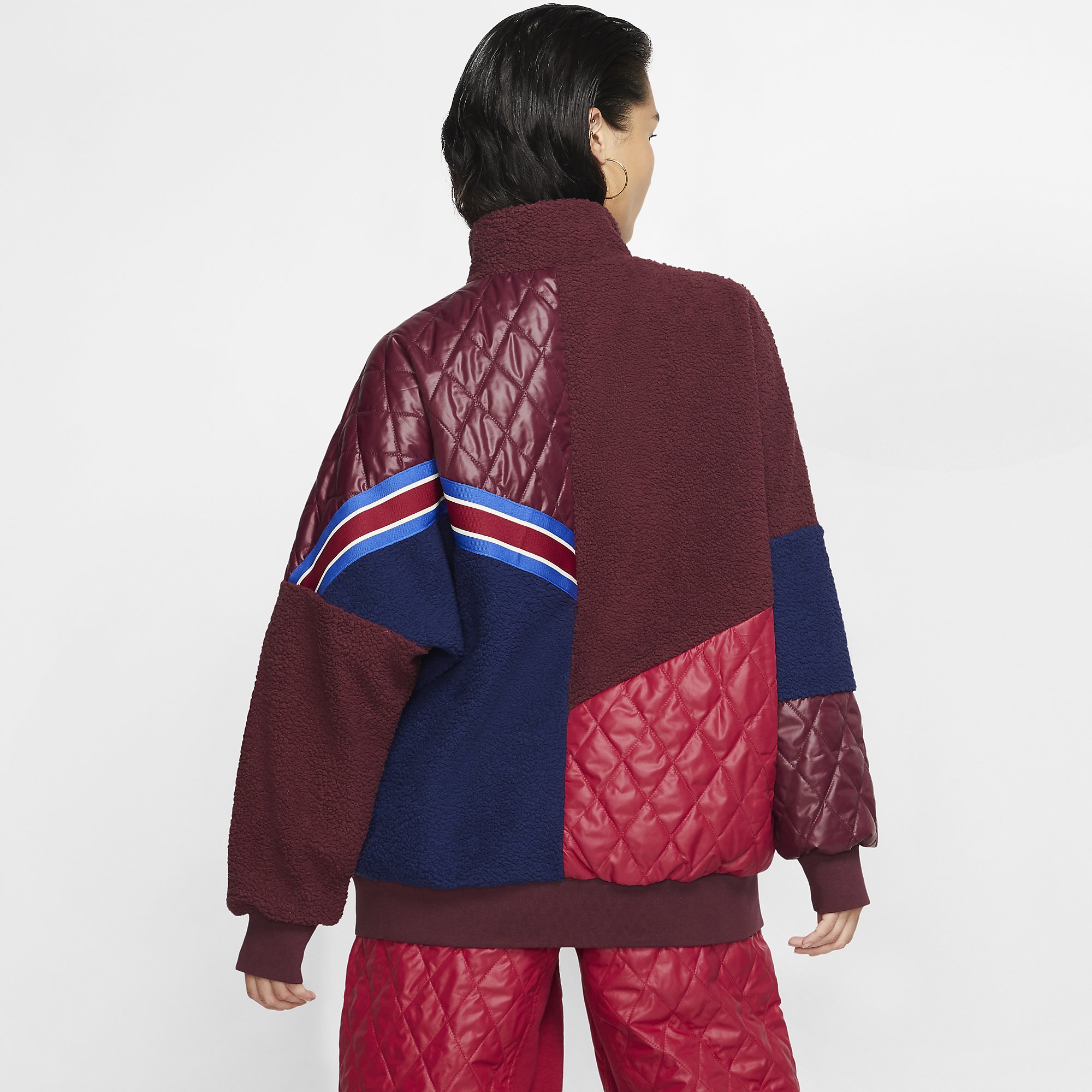 Nike Sportswear Sports Pack Full-Zip Sherpa Track Kadın Ceket