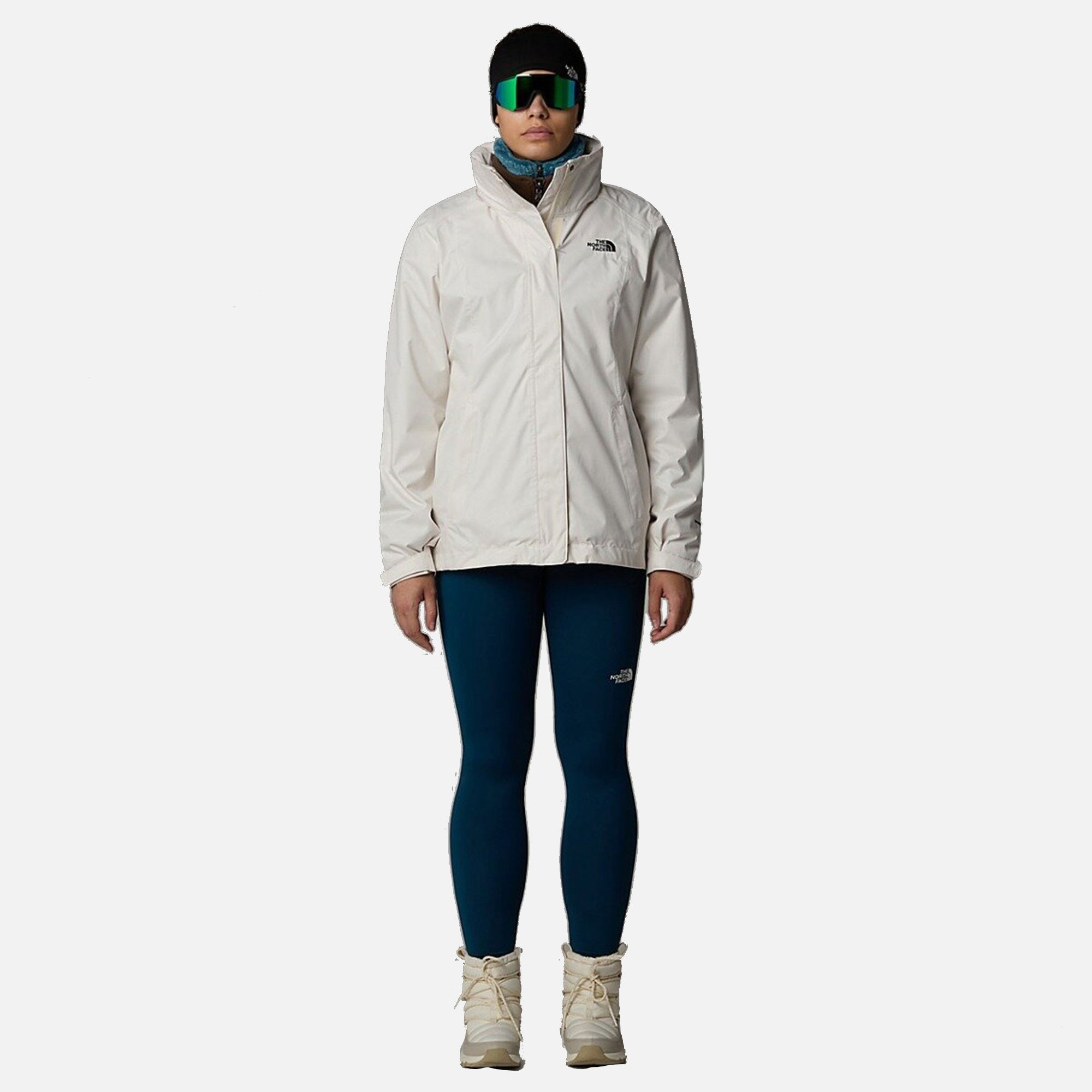 North Face Evolve II Triclimate DryVent™ 3-in-1 Full-Zip Hoodie Kadın Mont