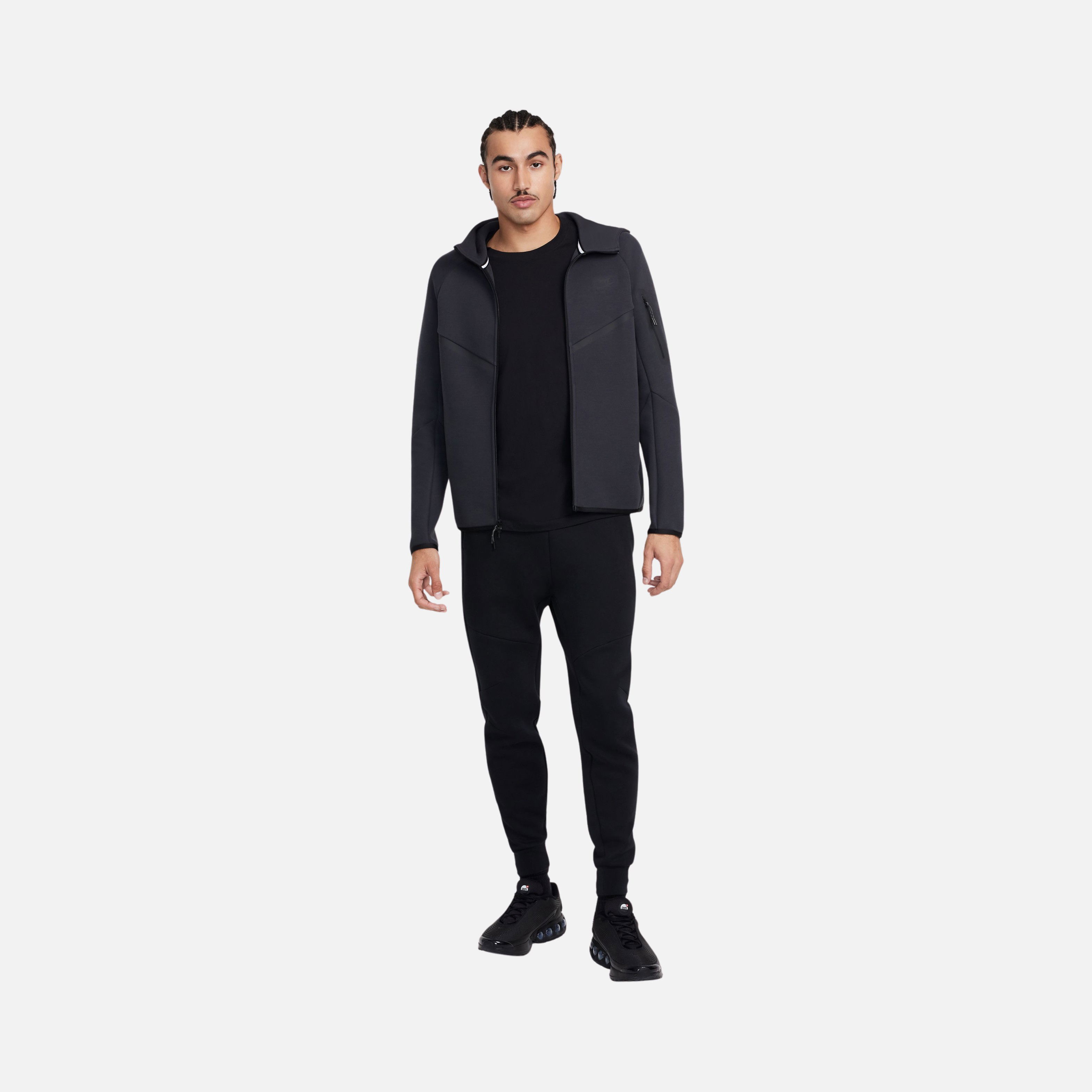 Nike Sportswear Tech Seasonal Tech Fleece+ Windrunner Full-Zip Hoodie Erkek Sweatshirt