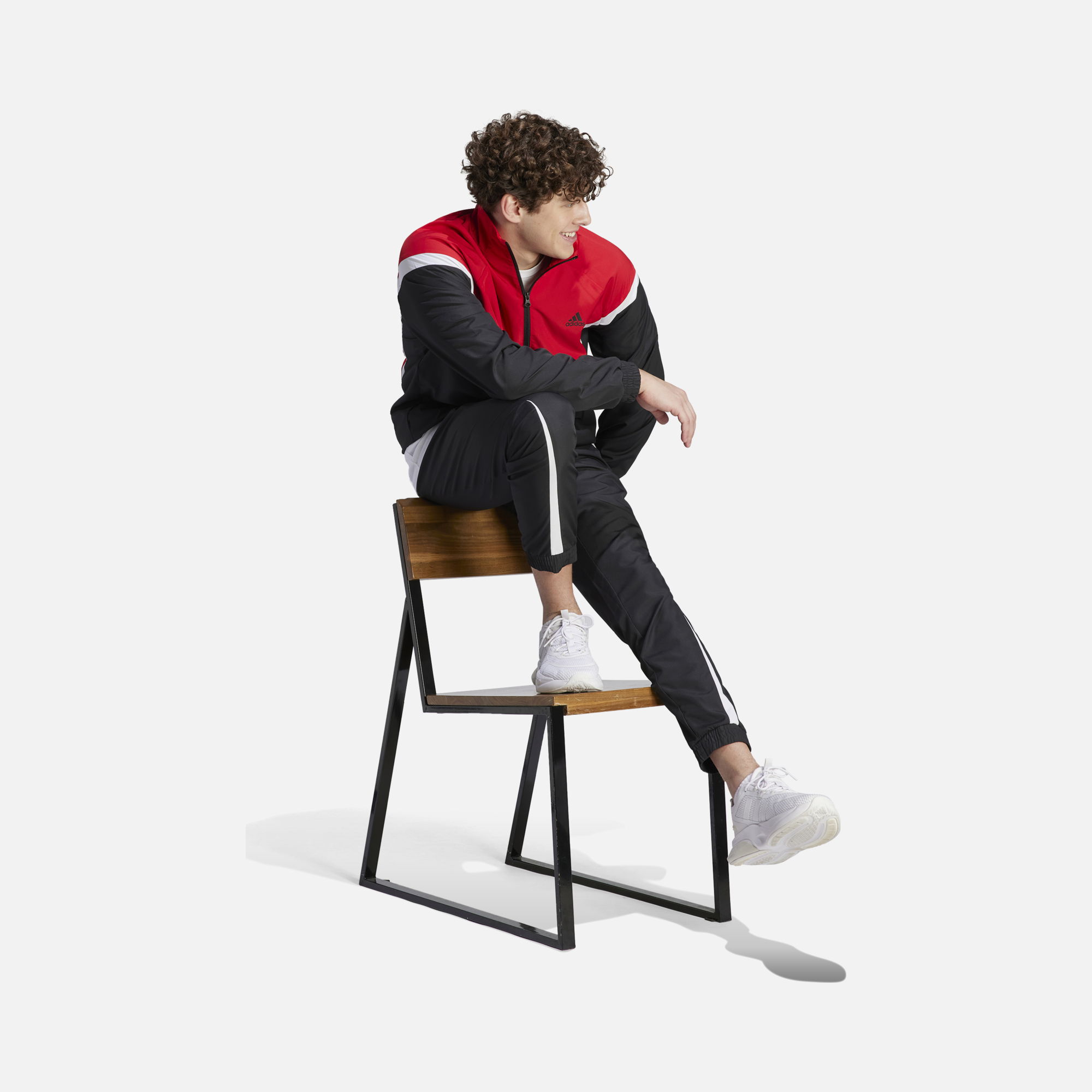 adidas Sportswear Woven Non-Hooded  Full-Zip Erkek Eşofman Takımı