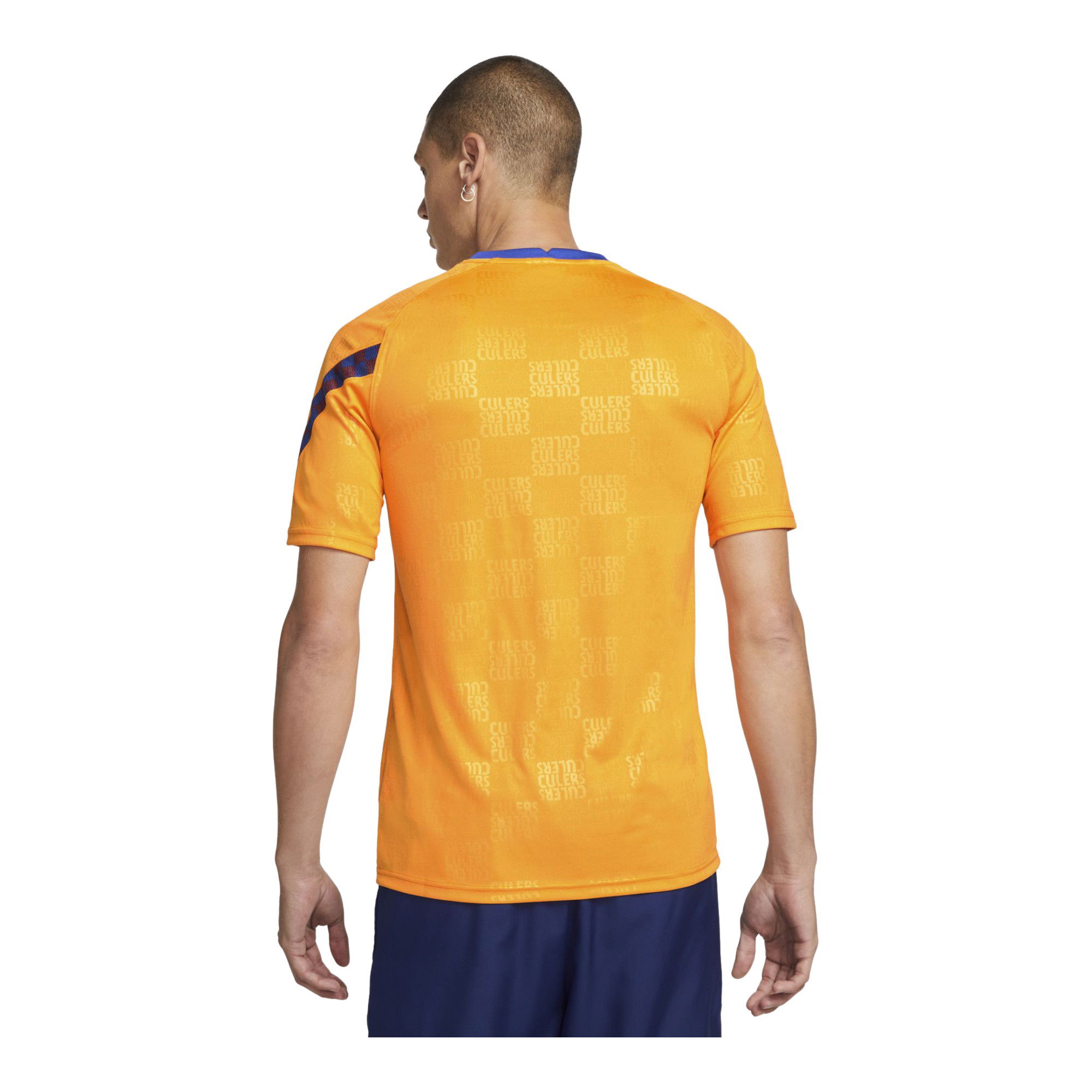 Nike FC Barcelona Pre-Match Football Short-Sleeve Erkek Tişört