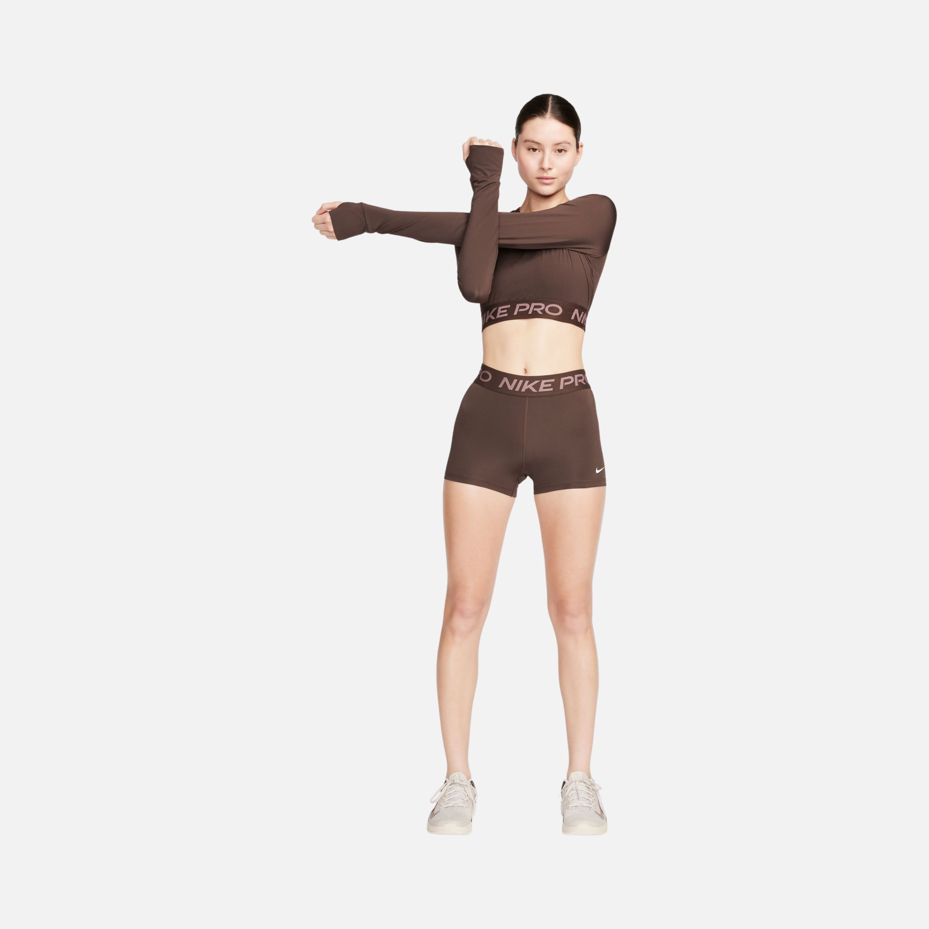 Nike Pro 365 Dri-Fit Cropped Training Long-Sleeve Kadın Tişört