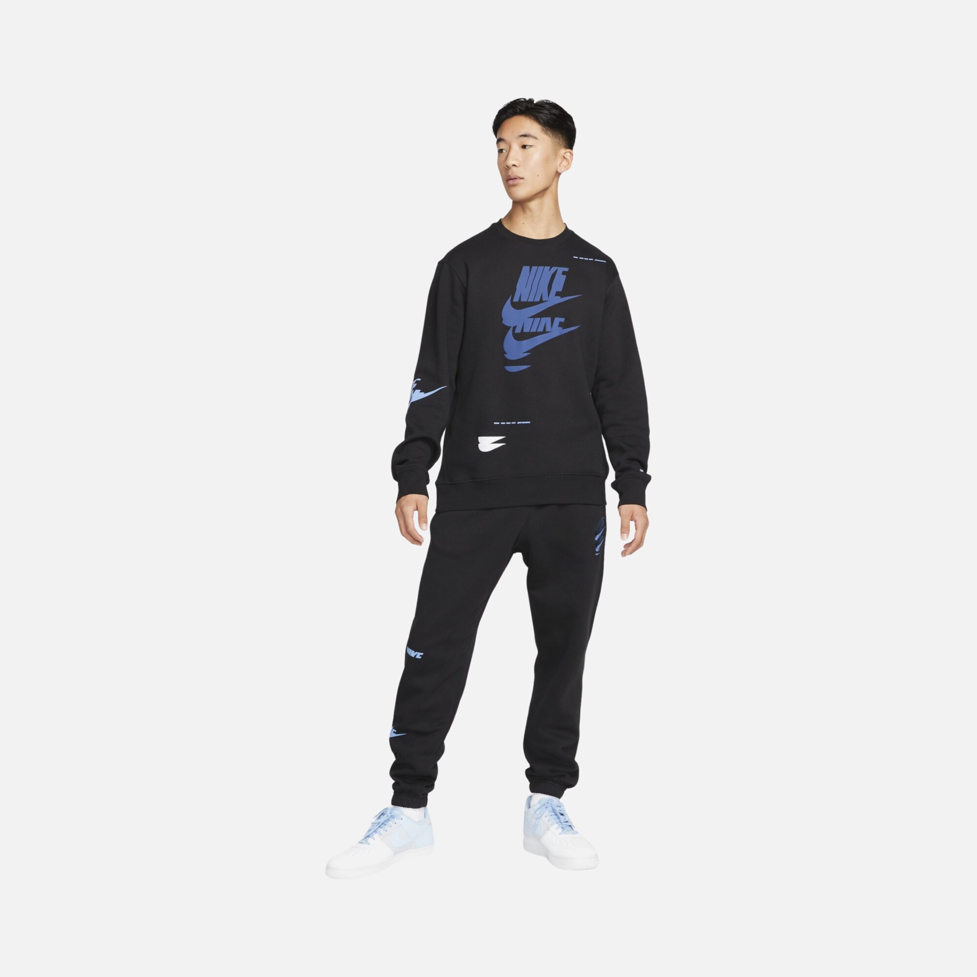 Nike Sportswear Sport Essentials+ Fleece Crew Erkek Sweatshirt