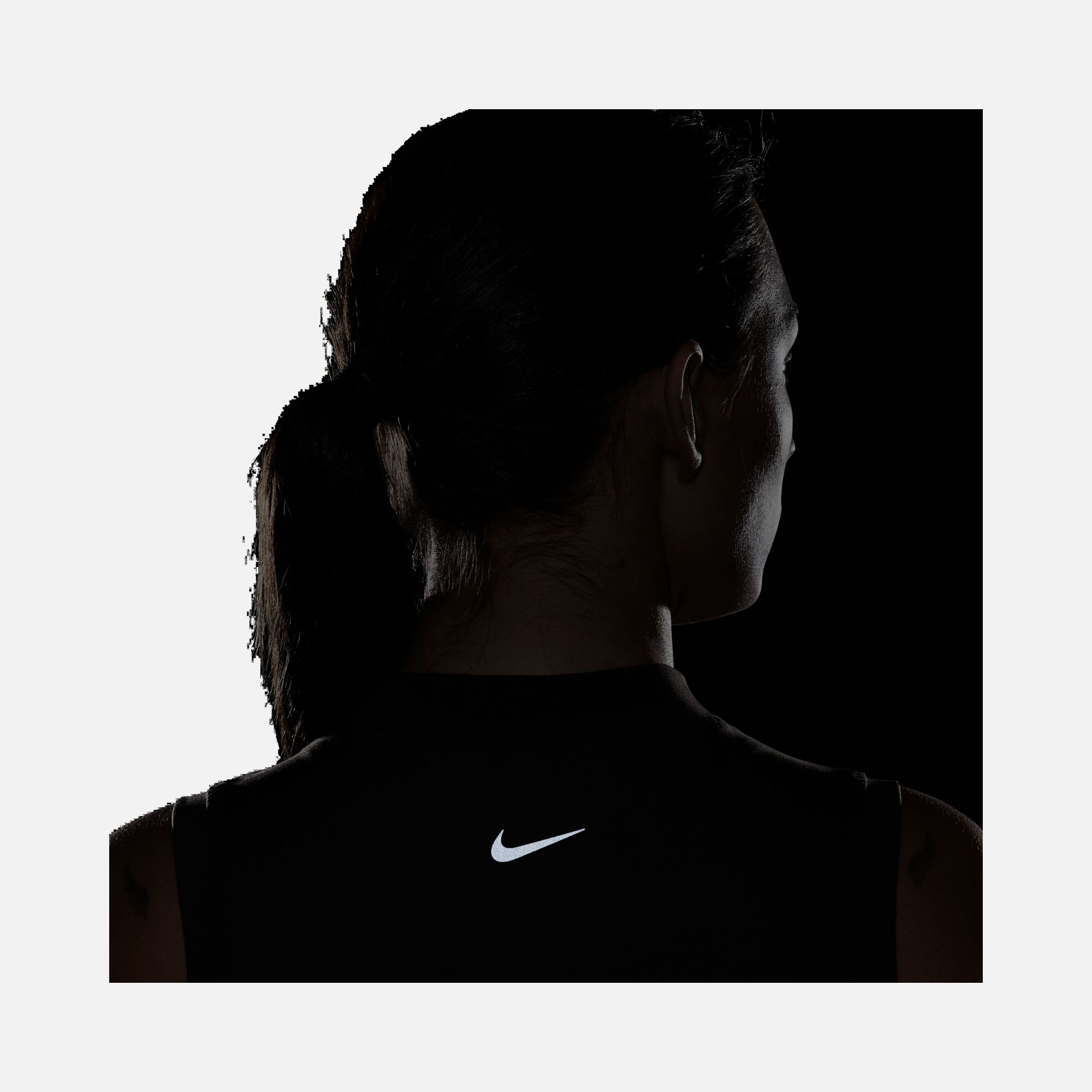 Nike One Dri-Fit Fitted Mock-Neck Cropped Training Kadın Atlet