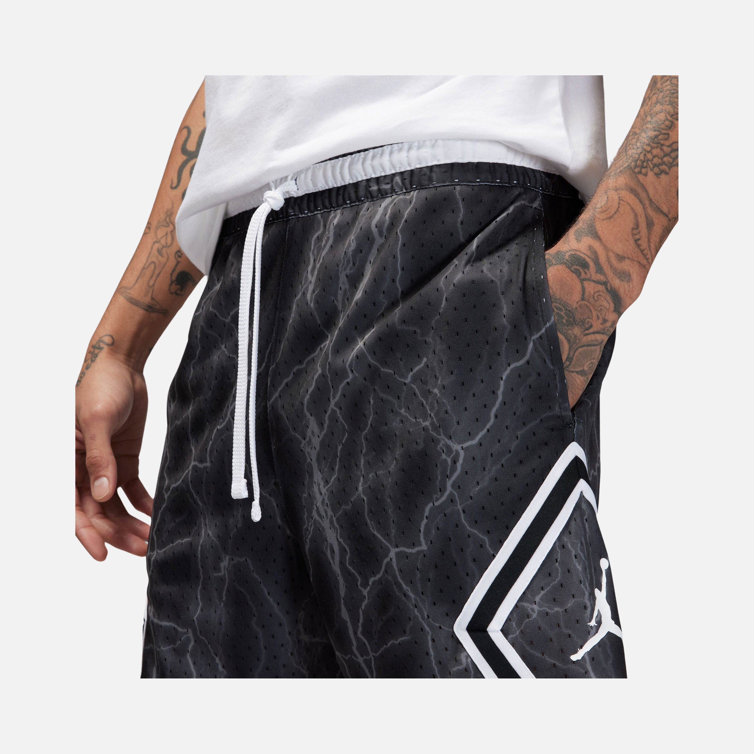 Nike Jordan Dri-Fit All-Over Printed Sport Diamond Basketball Erkek Şort