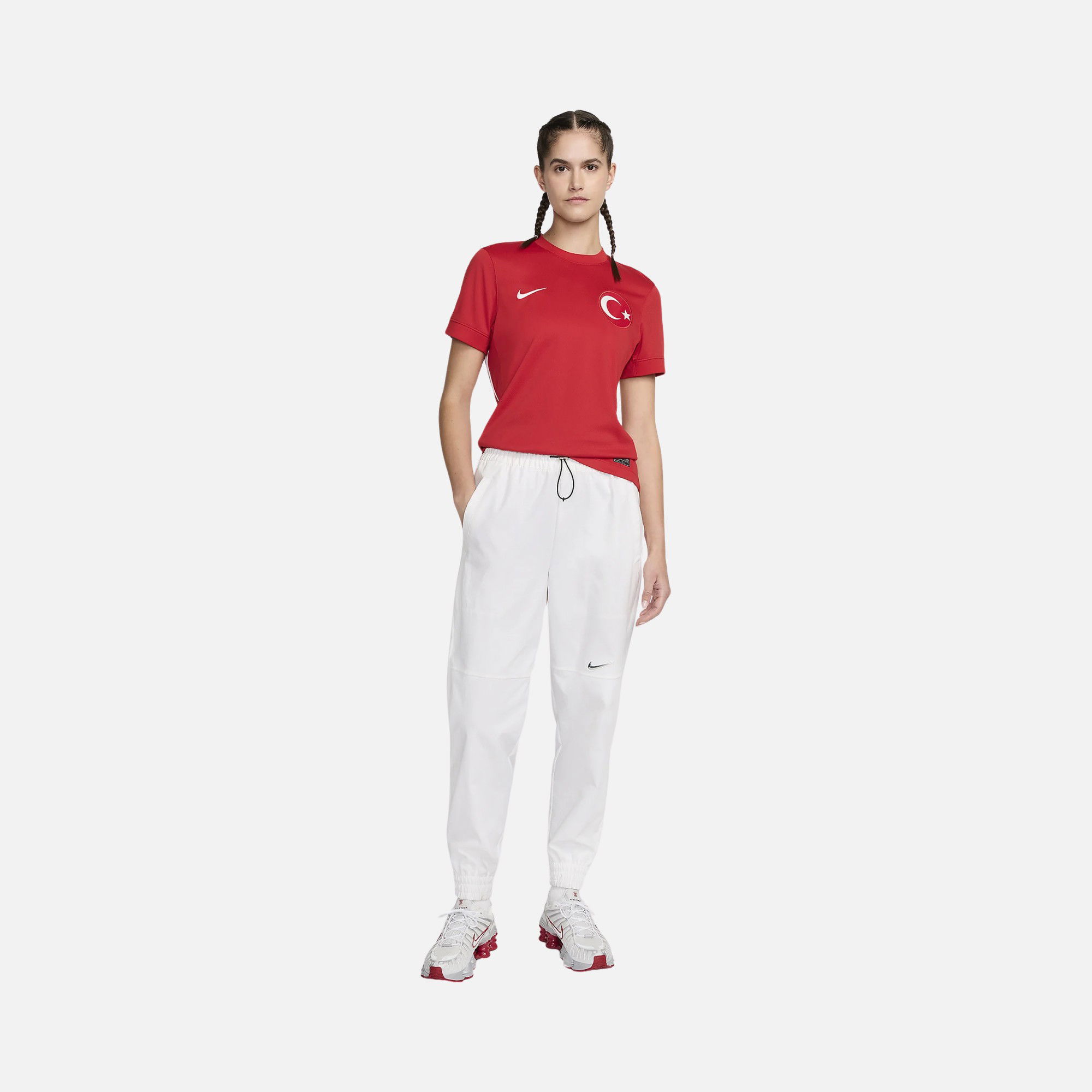 Nike Türkiye 2024-2025 Dri-Fit Football Stadium Deplasman Kadın Forma