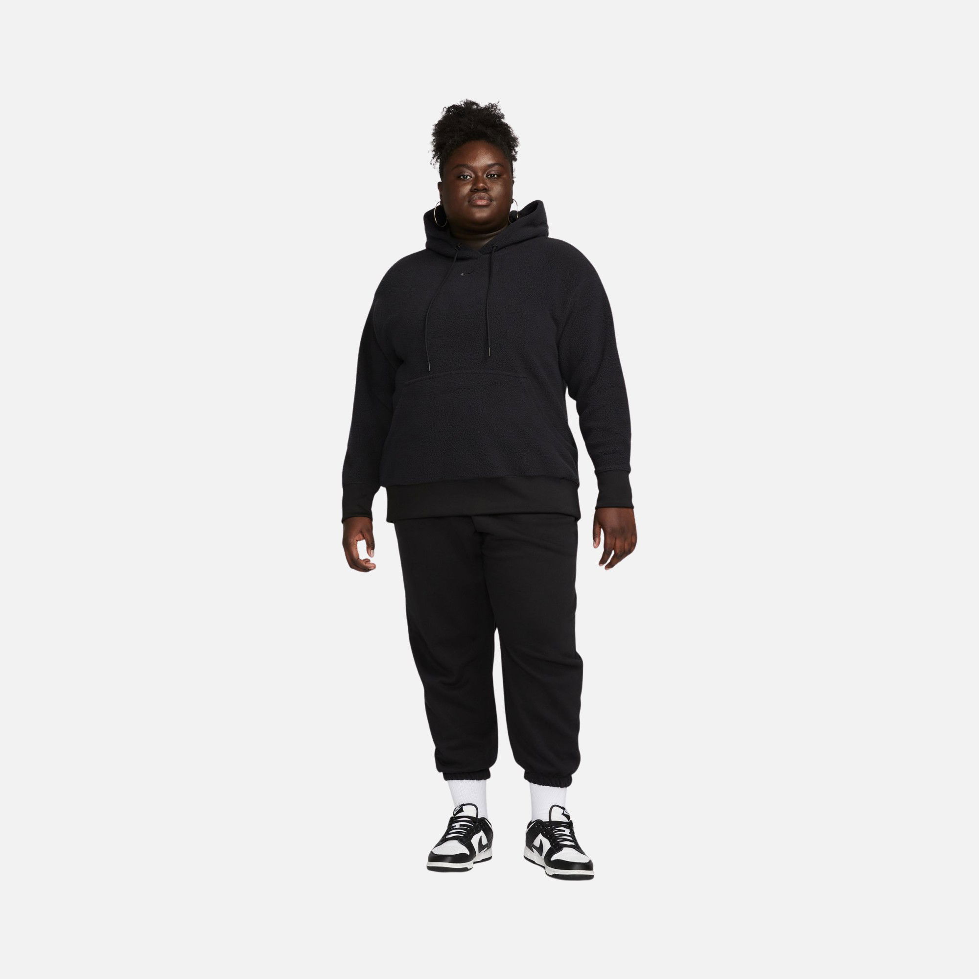 Nike Sportswear Plush Pullover Hoodie (Plus-Size) Kadın Sweatshirt