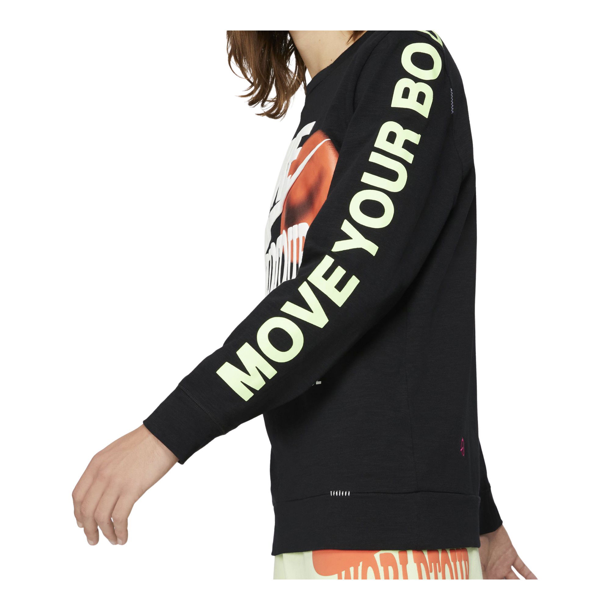 Nike Sportswear World Tour 2 Long-Sleeve Erkek Tişört