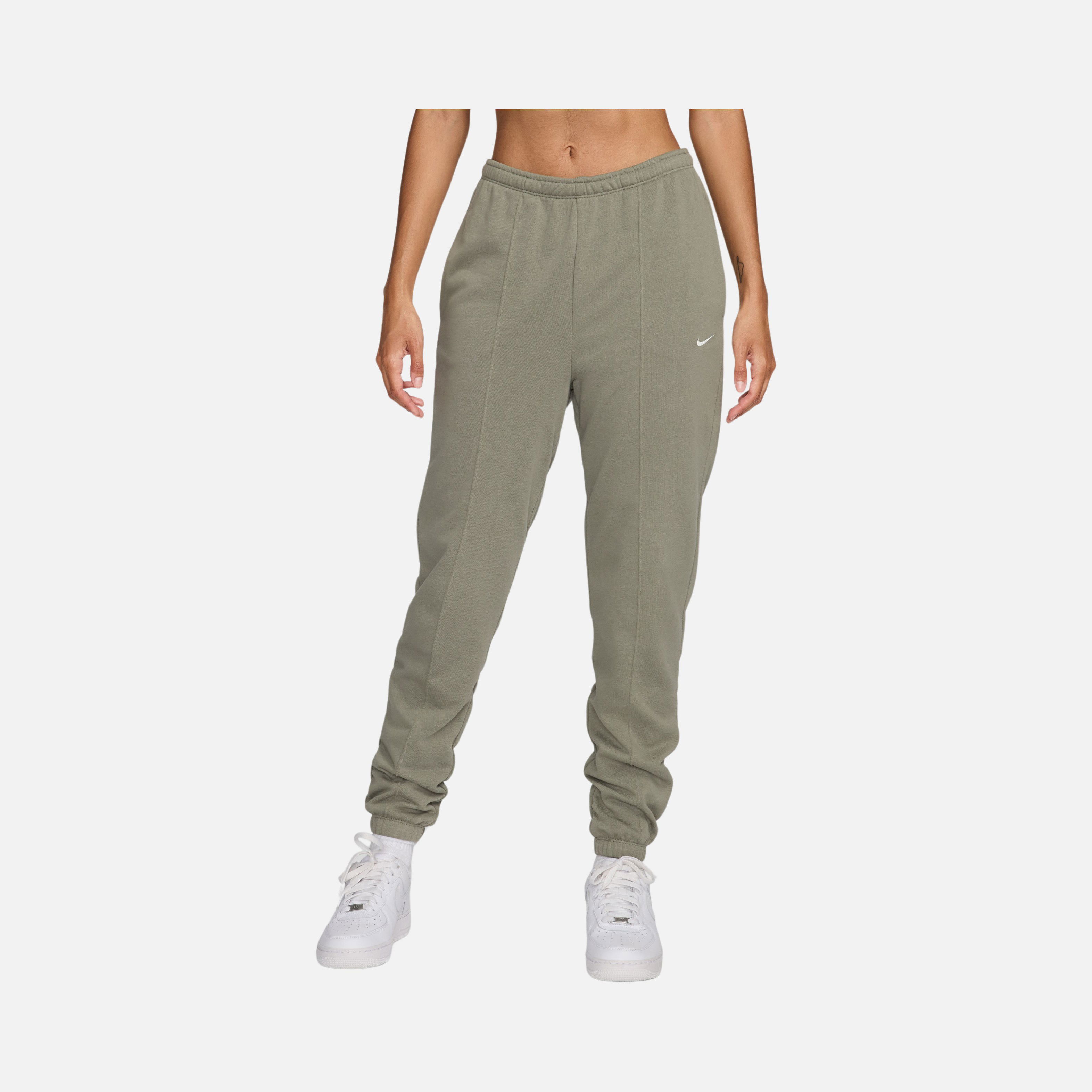 Nike Sportswear Phoenix Fleece Chill French Terry  Slim High-Waisted Kadın Eşofman Altı
