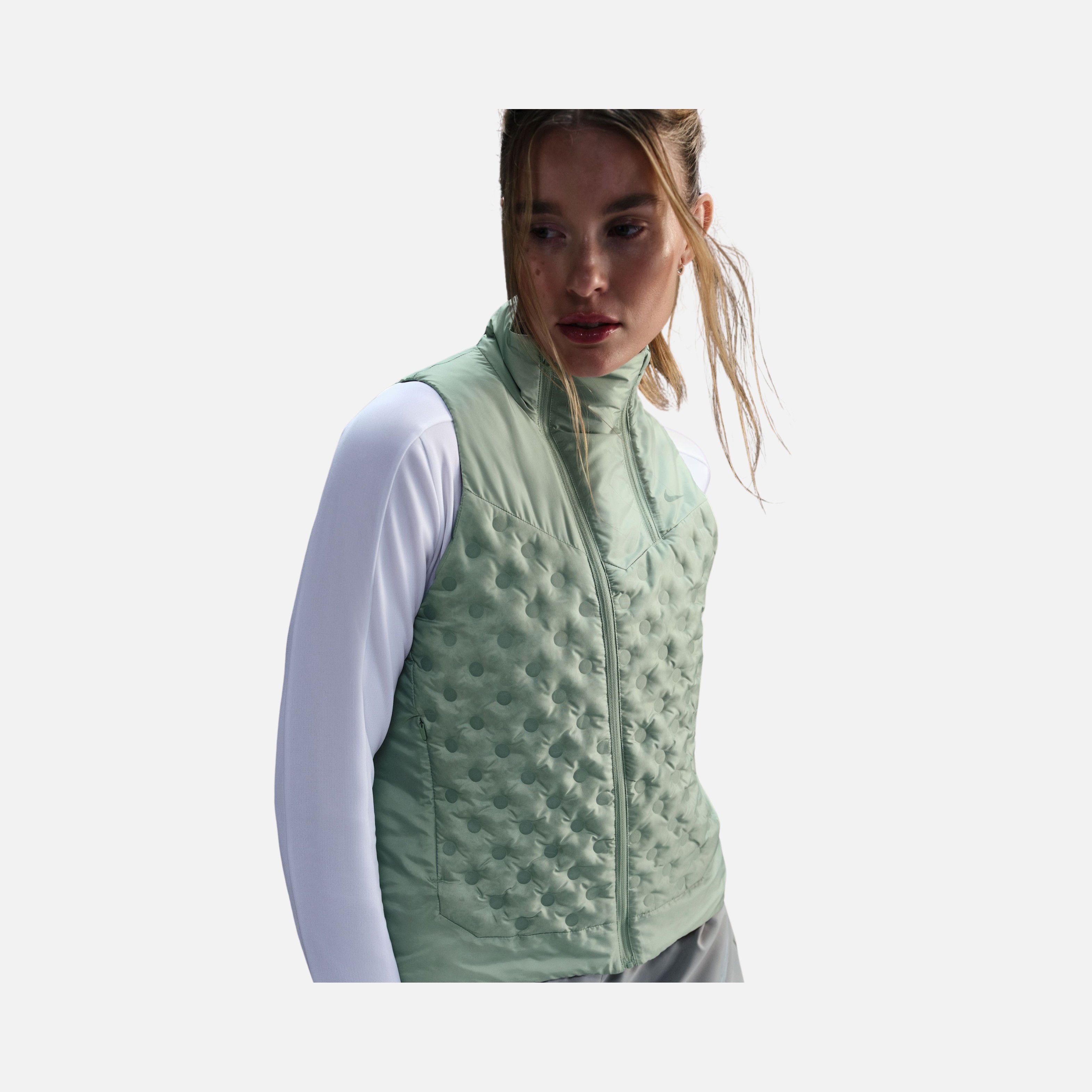 Nike Therma-Fit ADV Repel AeroLoft Running Full-Zip Hoodie Kadın Yelek