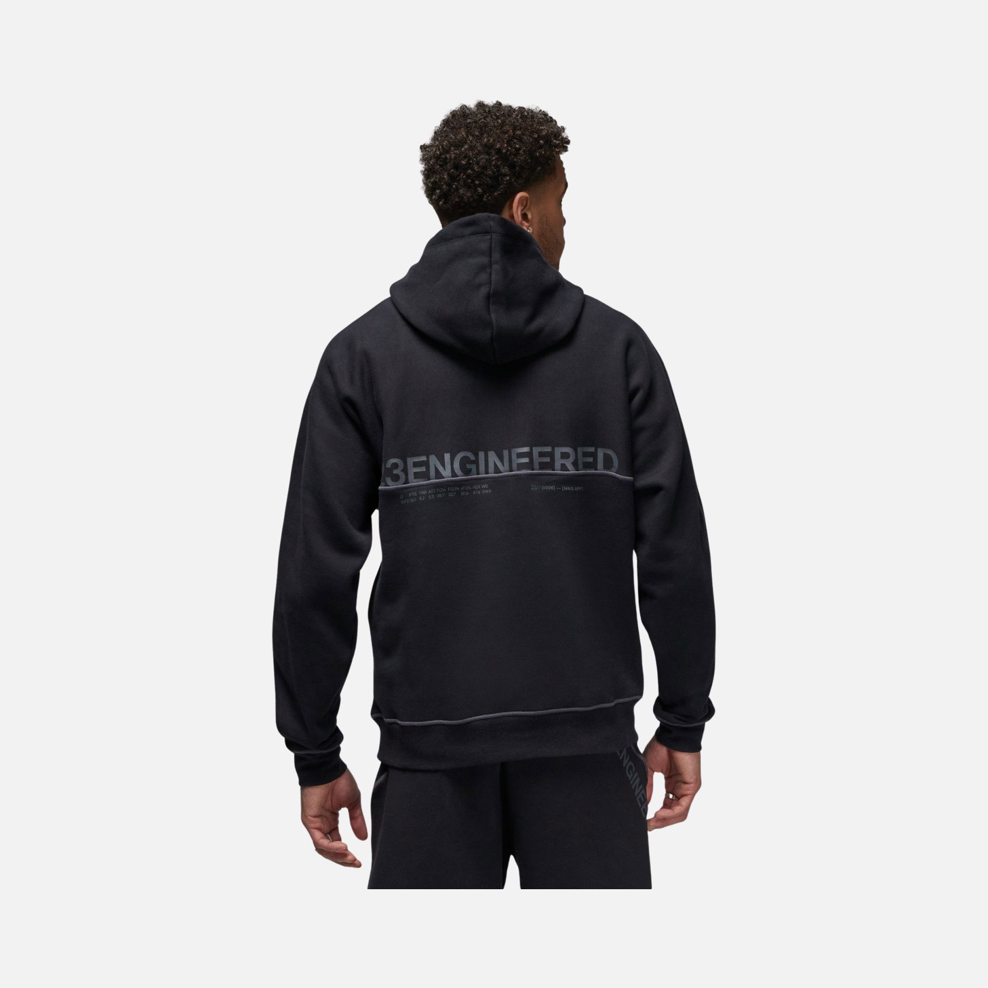 Nike Jordan 23 Engineered Brushed Fleece  Pullover Hoodie Erkek Sweatshirt