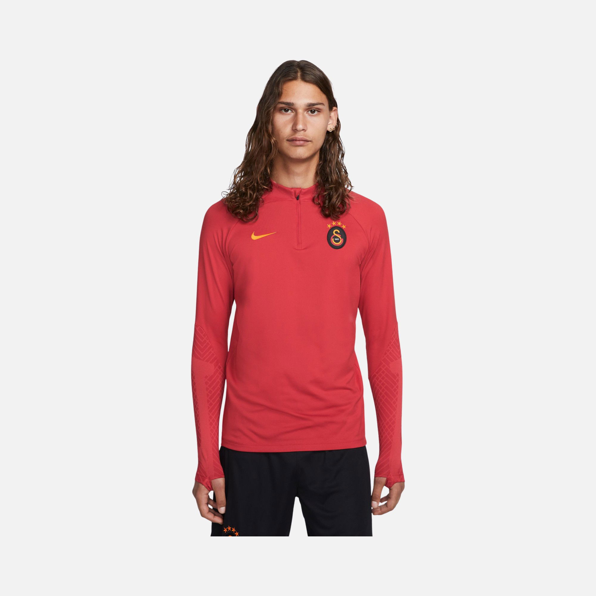 Nike Galatasaray Dri-Fit Strike Drill Top Long-Sleeve Erkek Tişört