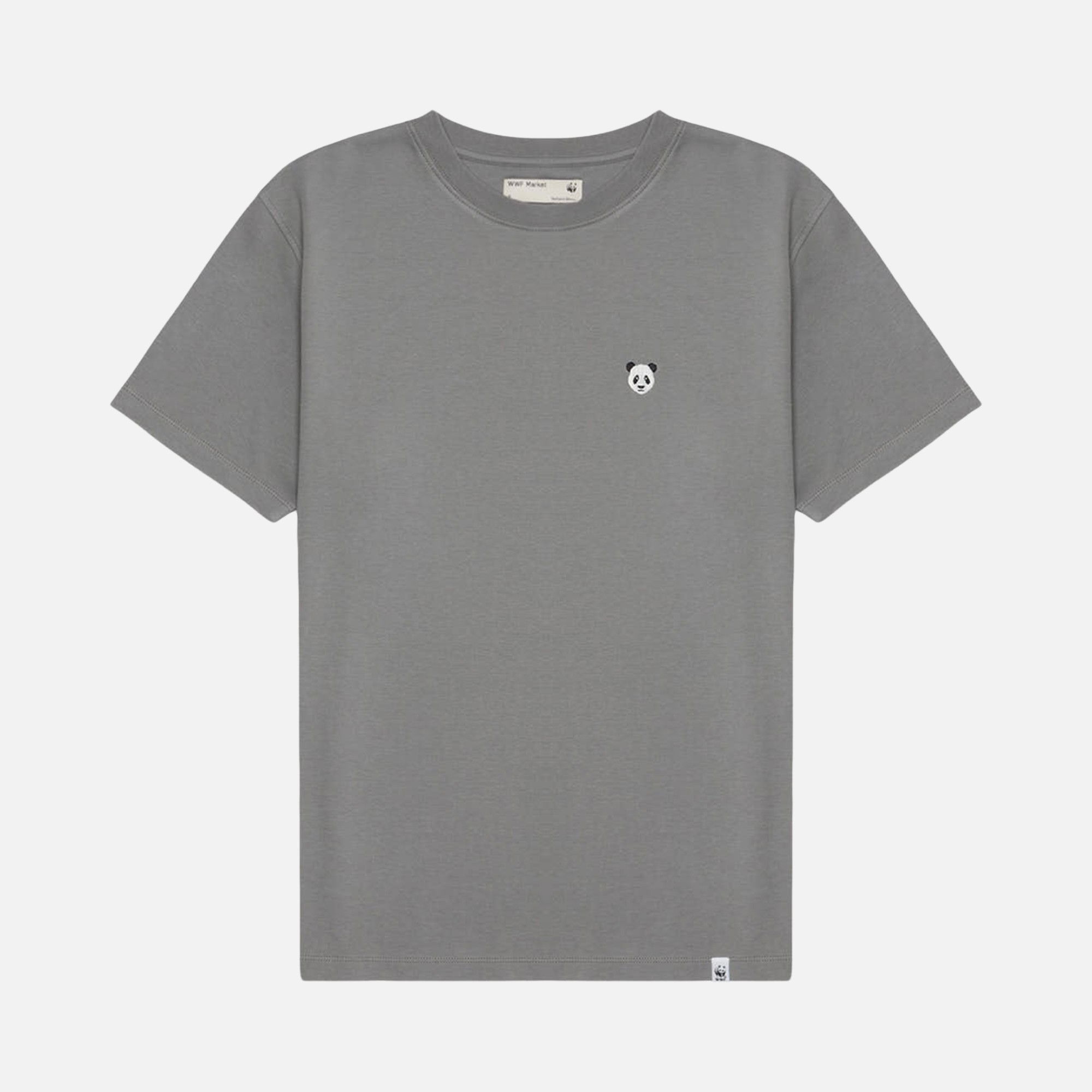 WWF Sportswear Panda Embroidered Short-Sleeve Unisex Tişört