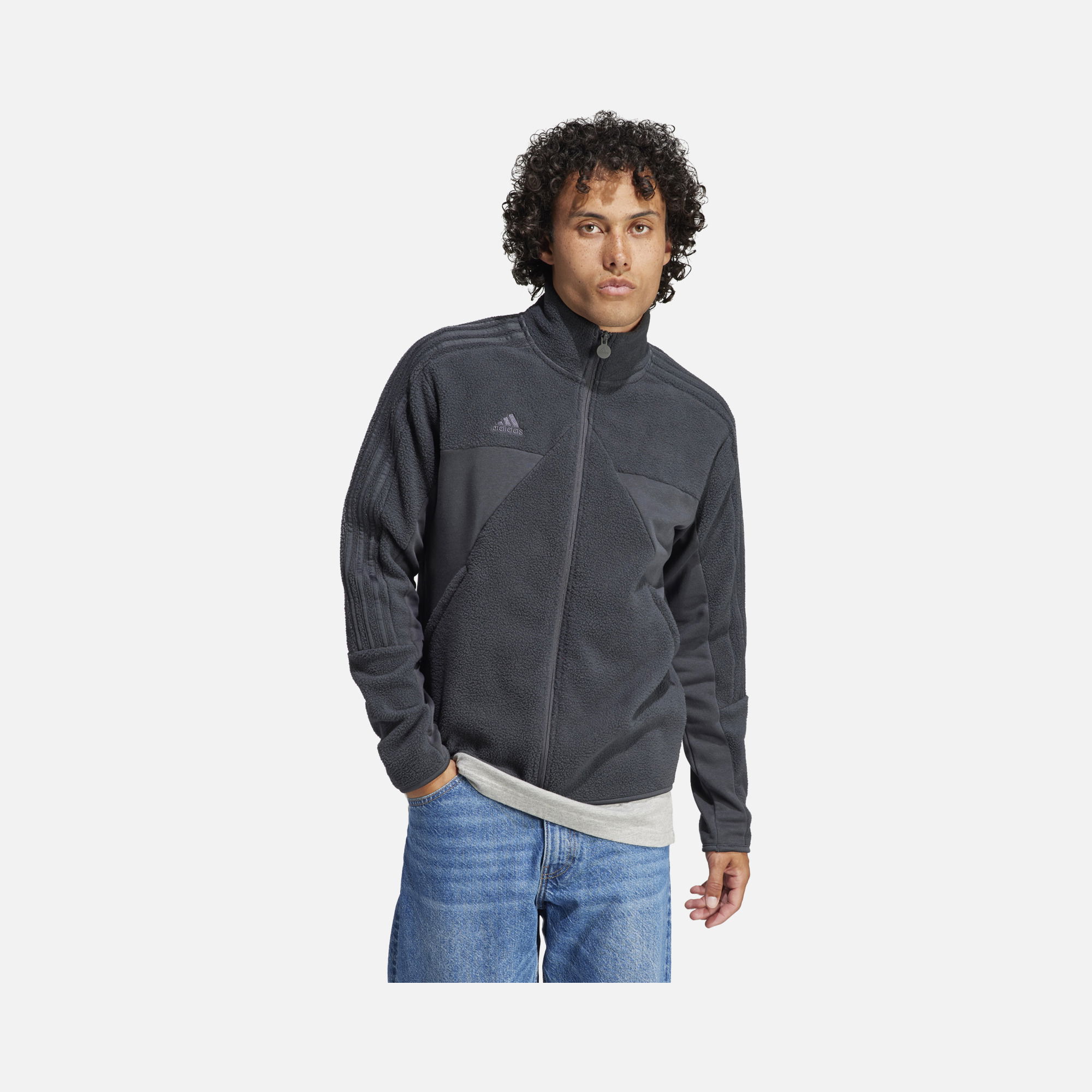 adidas Sportswear Tiro 3-Stripes Full-Zip Hoodie Erkek Ceket