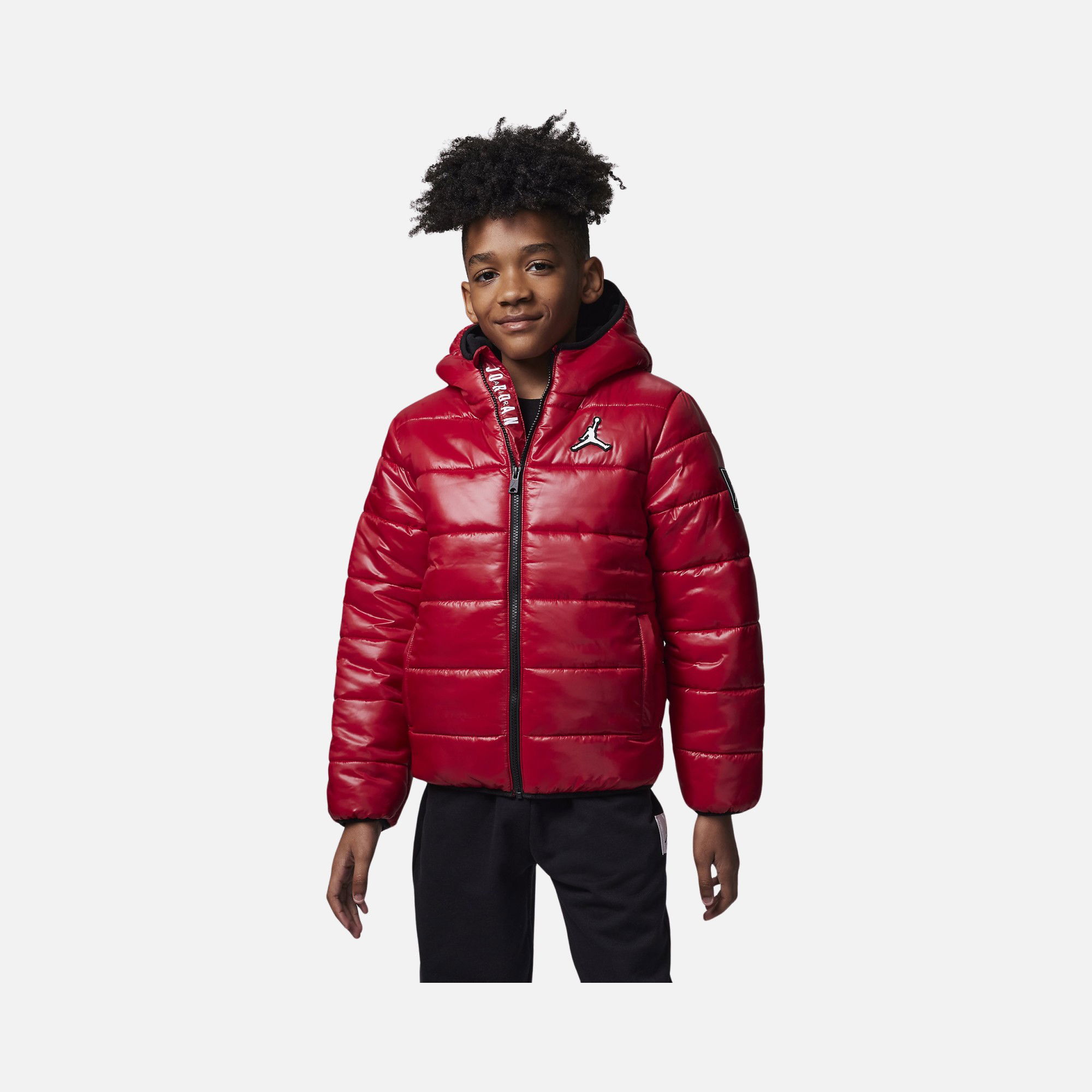 Nike Jordan Blocked MW Down Full-Zip Hoodie Çocuk Mont