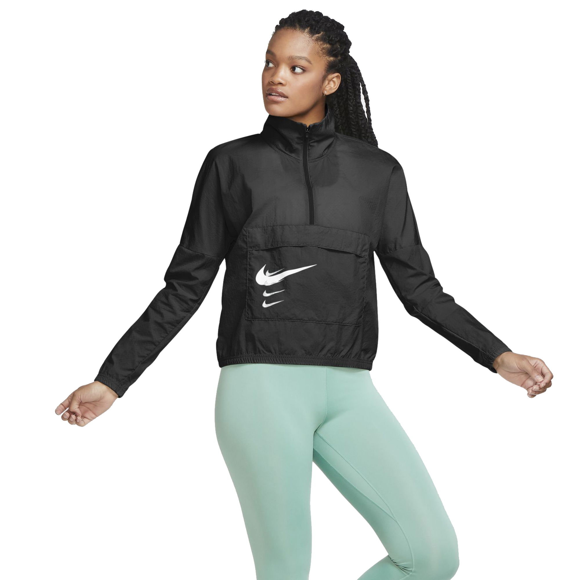 Nike Swoosh Run Pullover Running Half-Zip Kadın Sweatshirt