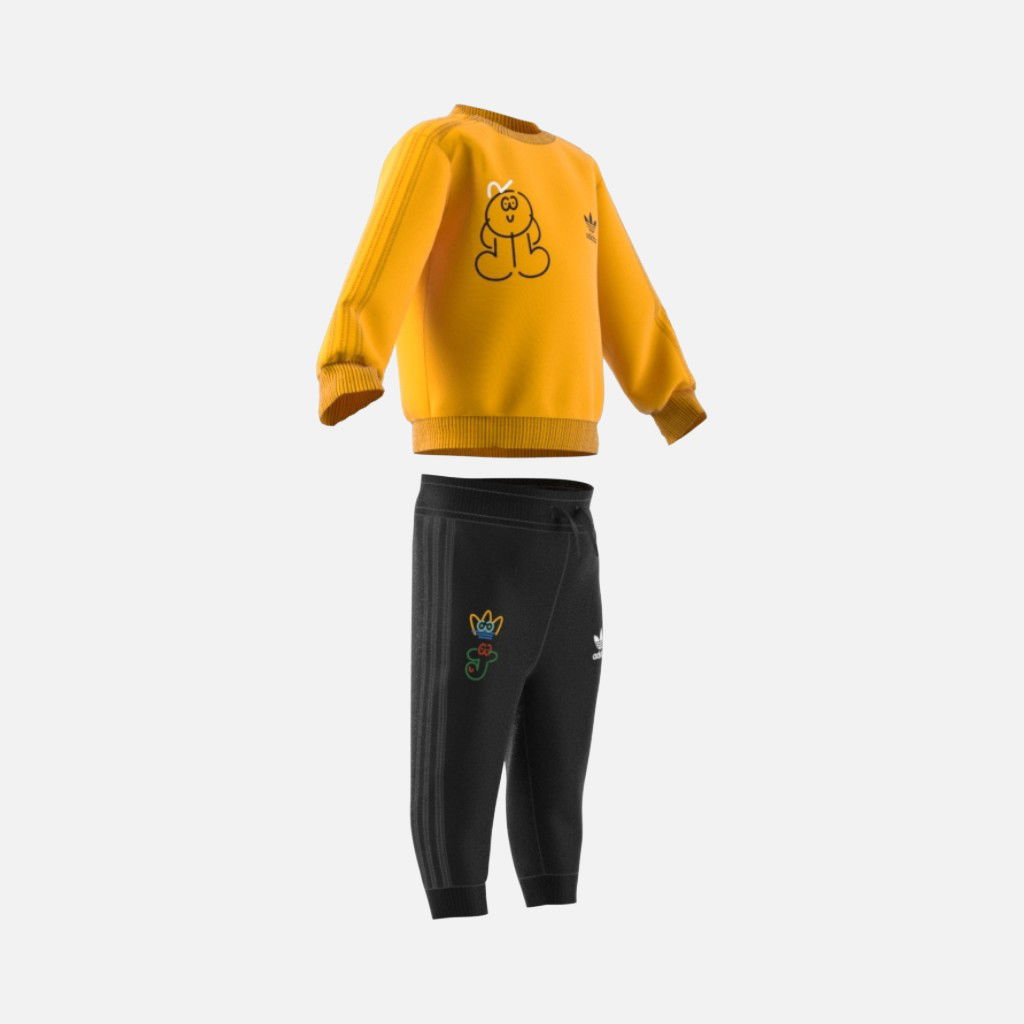 adidas Sportswaer x James Jarvis Crew Graphic Çocuk Eşofman Takımı
