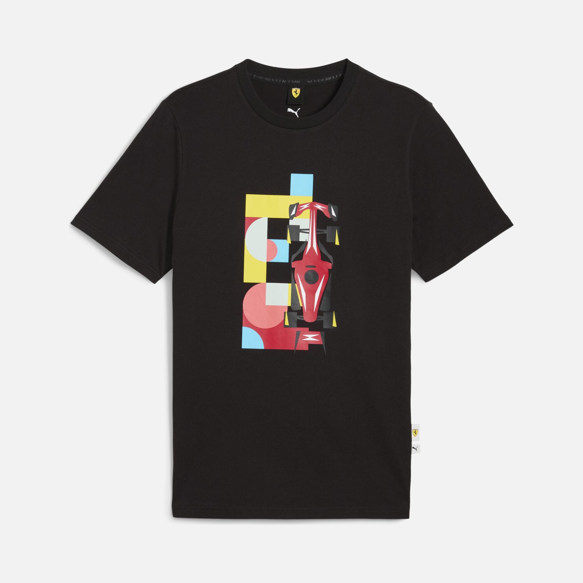 Puma Scuderia Ferrari Race Graphic ''20th Anniversary Celebration'' Regular-Fit Short-Sleeve Erkek Tişört