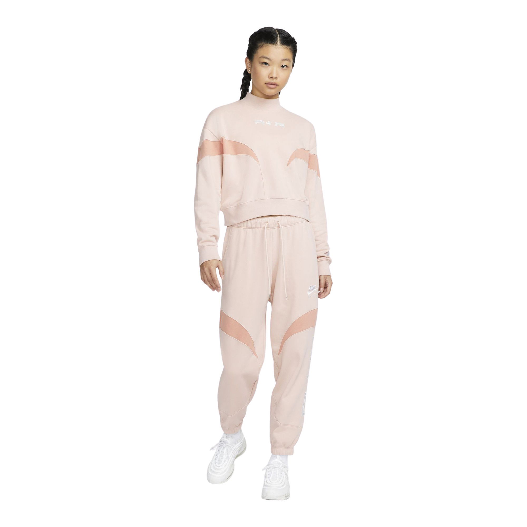Nike Sportswear Air Mock Fleece Kadın Sweatshirt