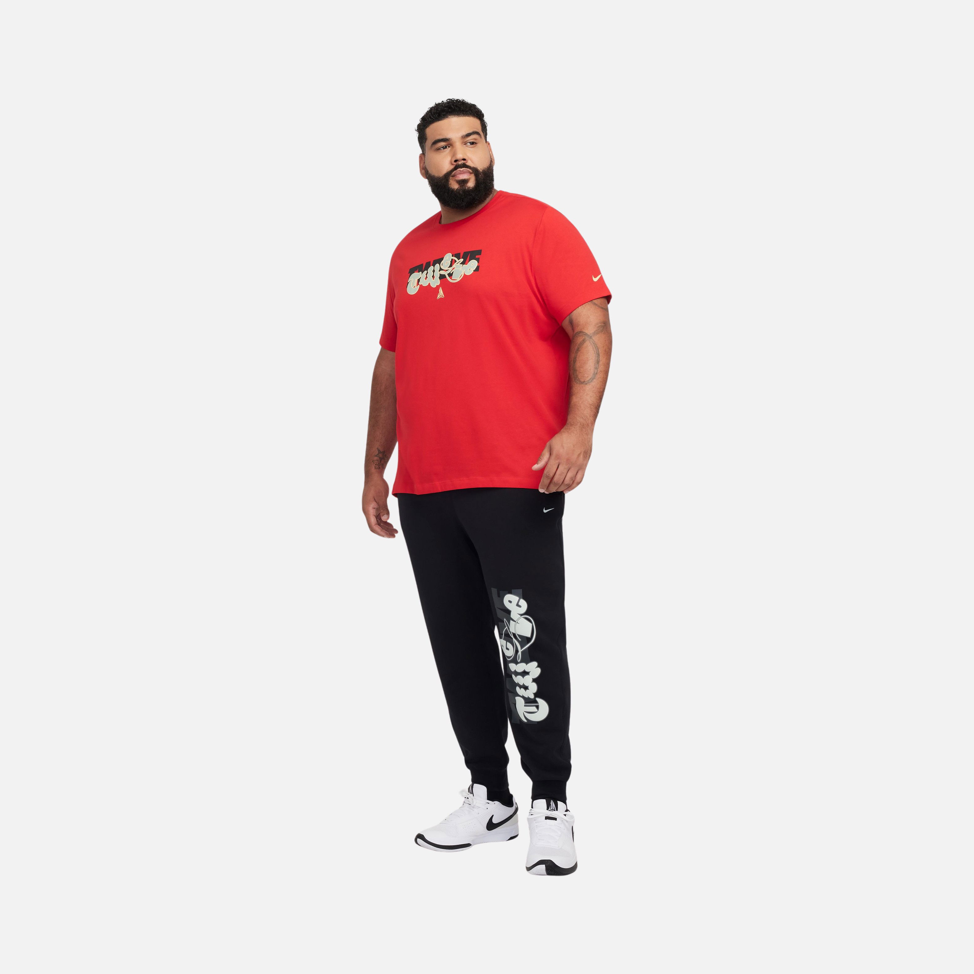 Nike Ja Club Fleece Inline Basketball Erkek Eşofman Altı
