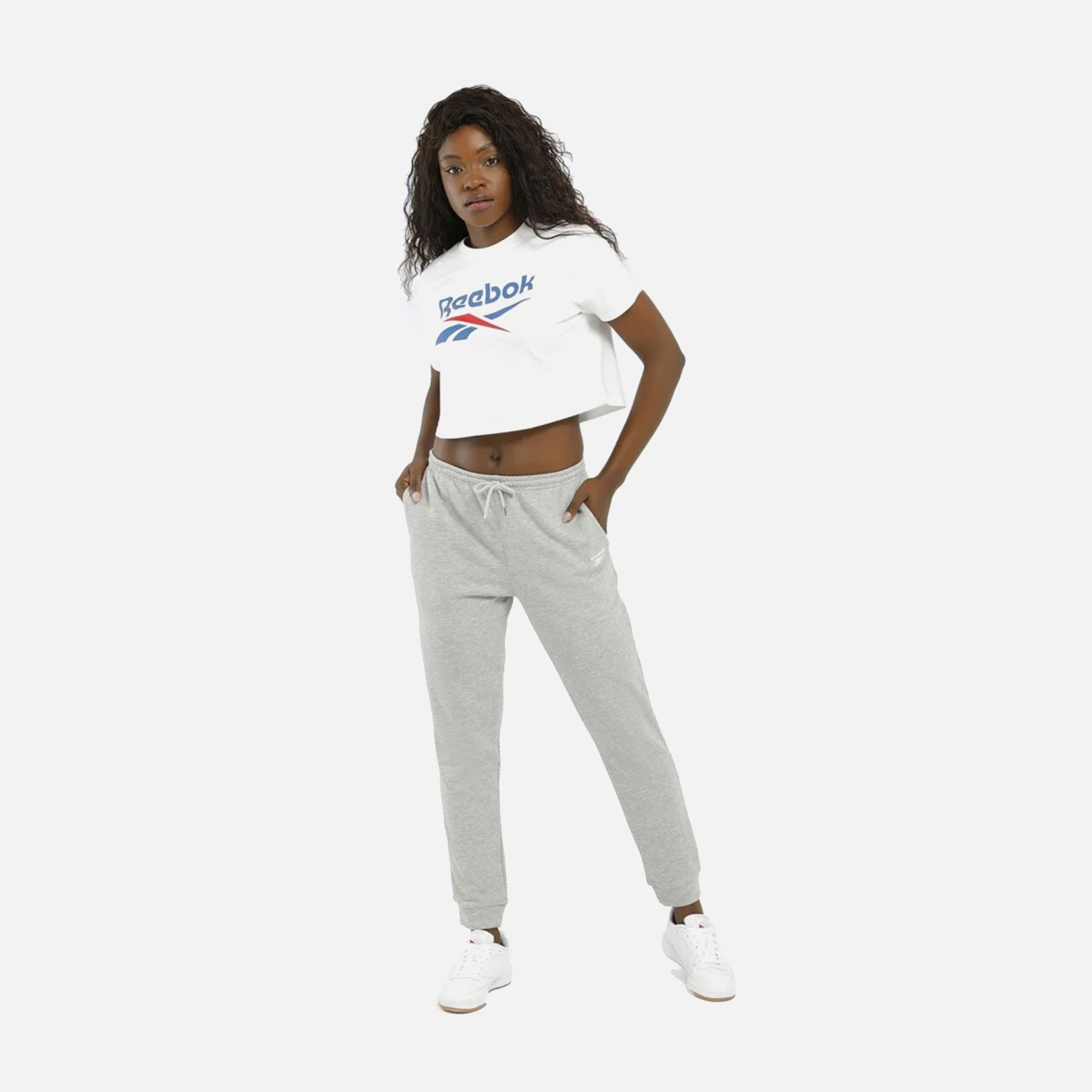 Reebok Sportswear Logo Short-Sleeve Kadın Tişört