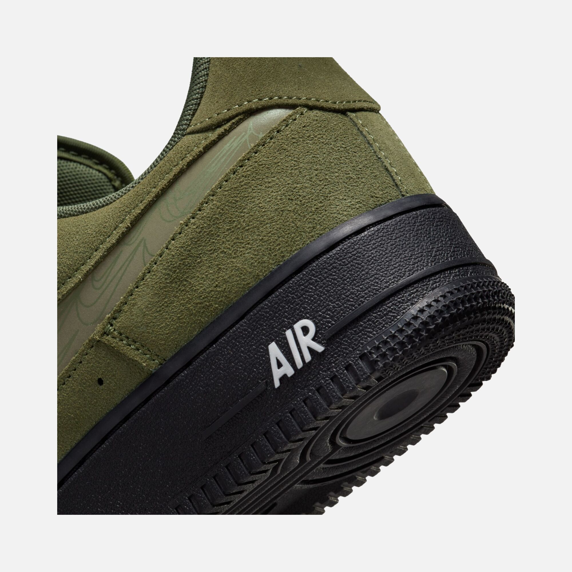Nike Air Force 1 '07 LV8 ''Reflective Multi Swoosh'' Erkek Spor Ayakkabı