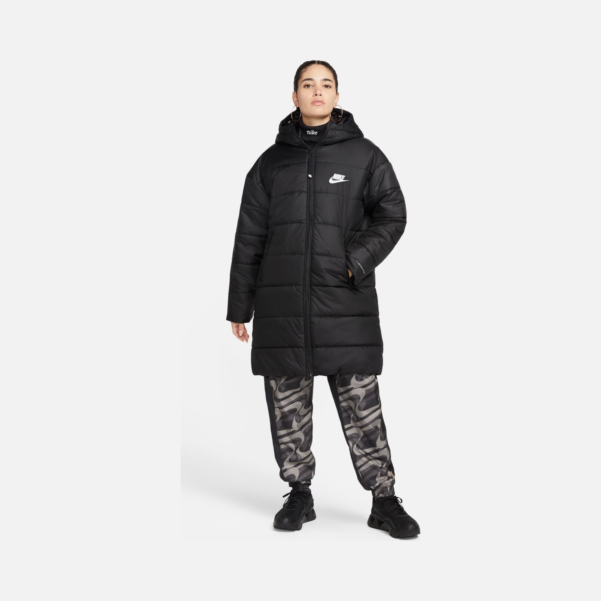 Nike Sportswear Therma-Fit Full-Zip Hoodie Kadın Parka