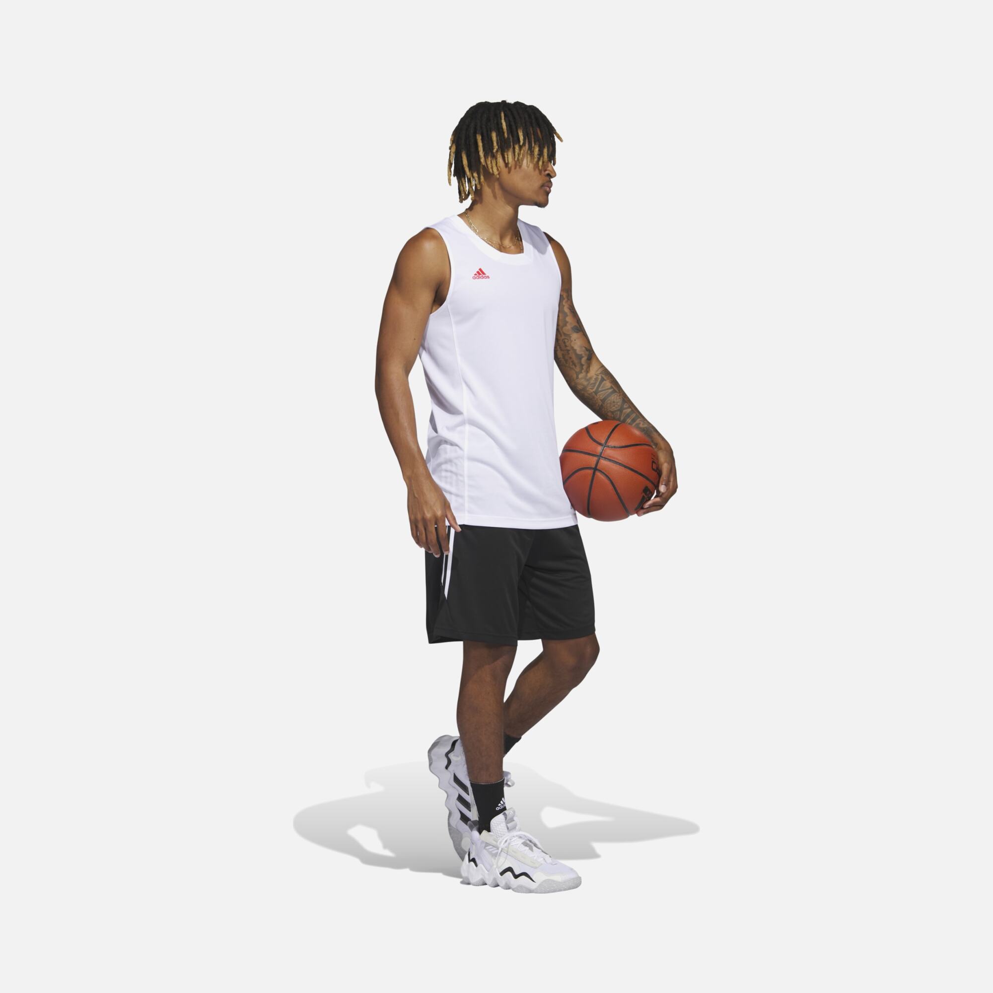 adidas Legends 3-Stripes Basketball Erkek Şort