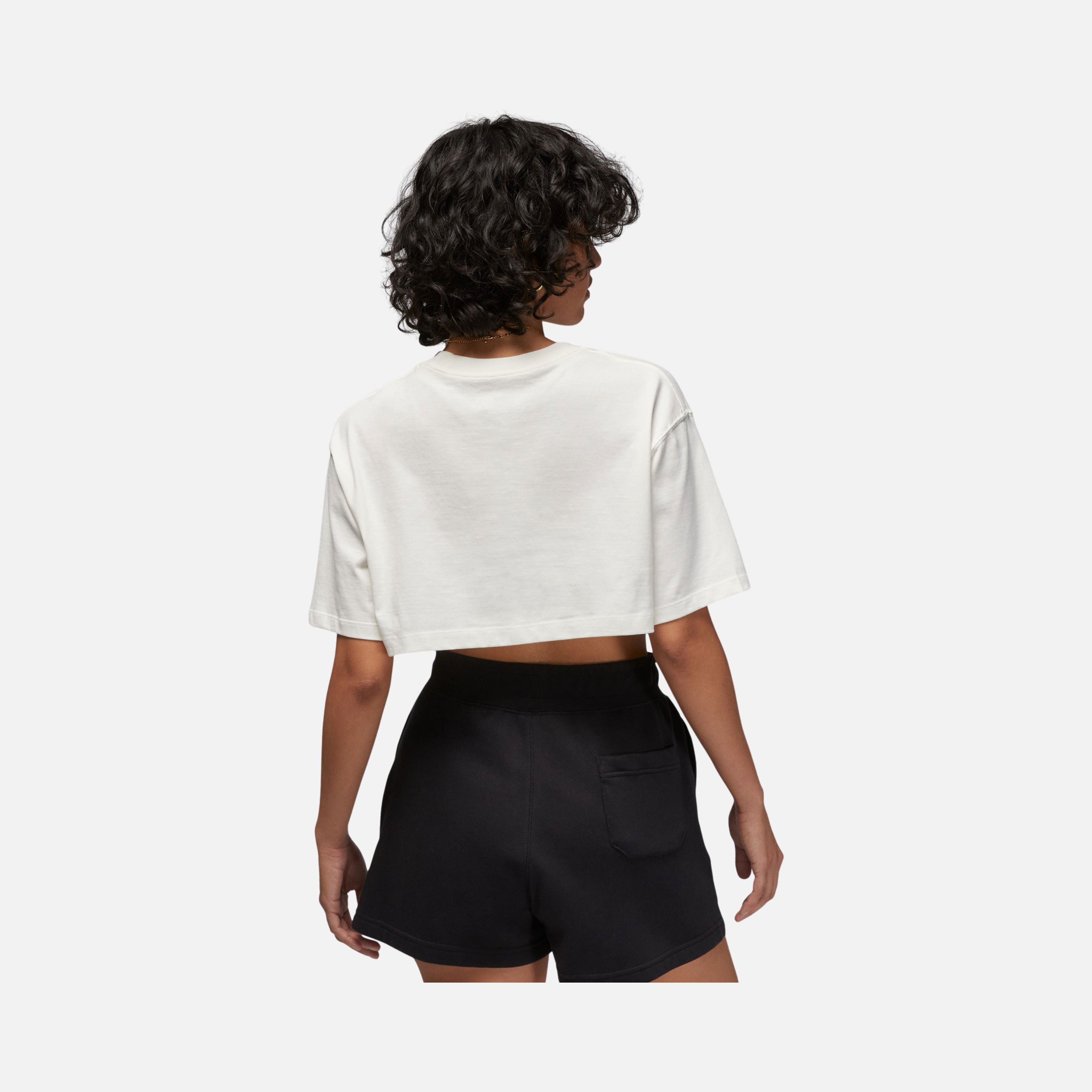 Nike Jordan Sport Cropped Short-Sleeve Kadın Tişört