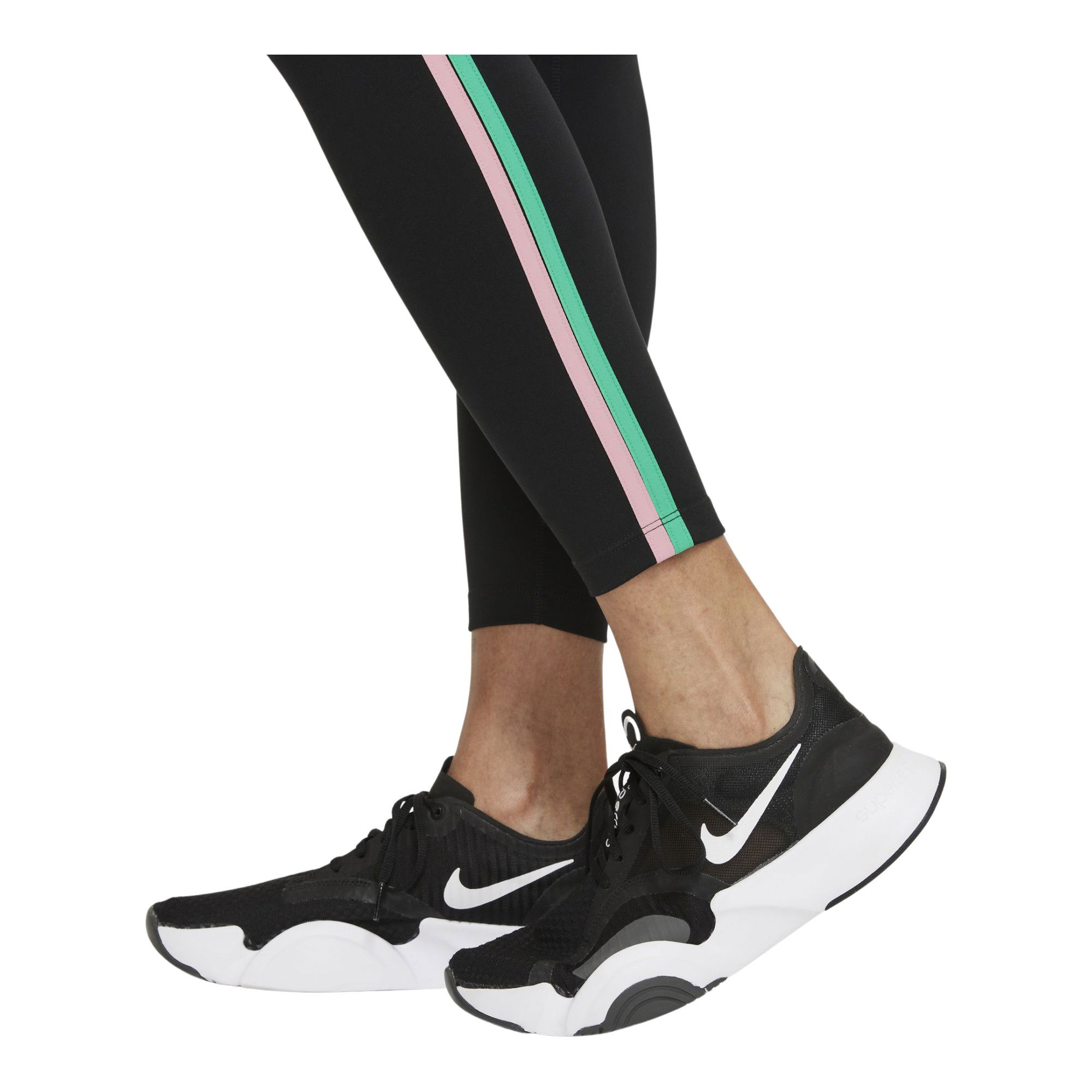 Nike Dri-Fit One Mid-Rise 7/8 Taped Kadın Tayt