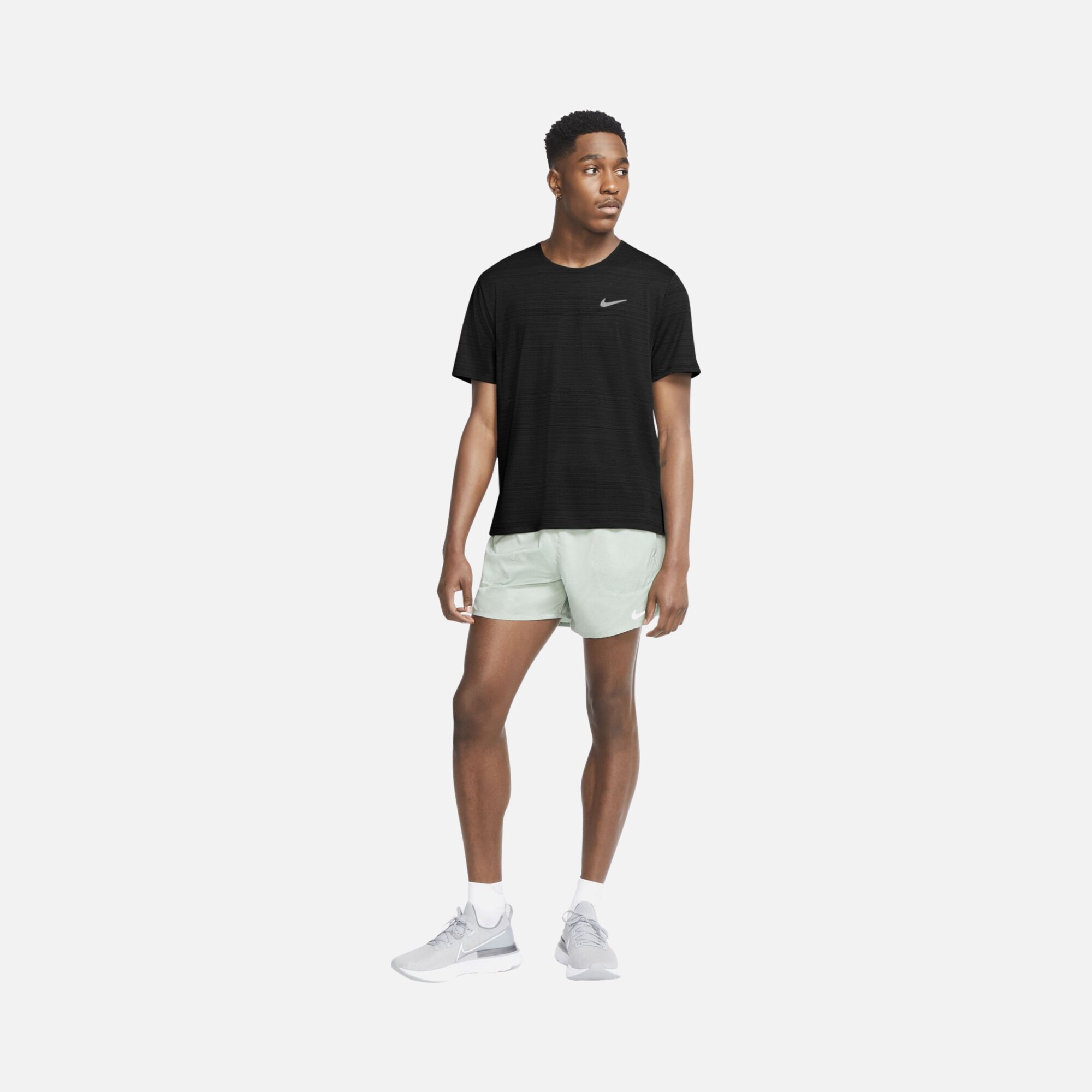 Nike Dri-Fit Miler Running Short-Sleeve Erkek Tişört