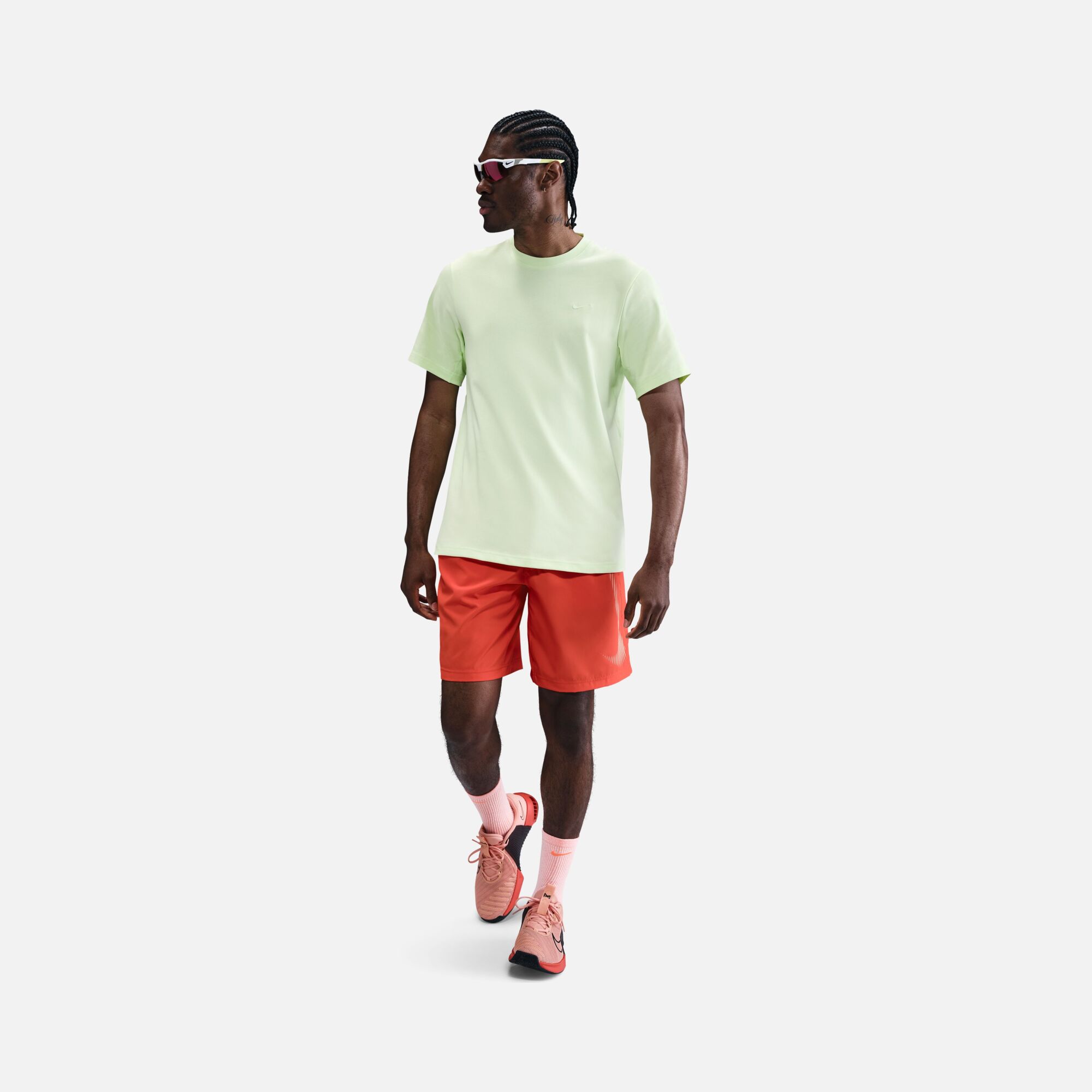 Nike Dri-Fit Primary Statement Versatile Fitness Training Short-Sleeve Erkek Tişört