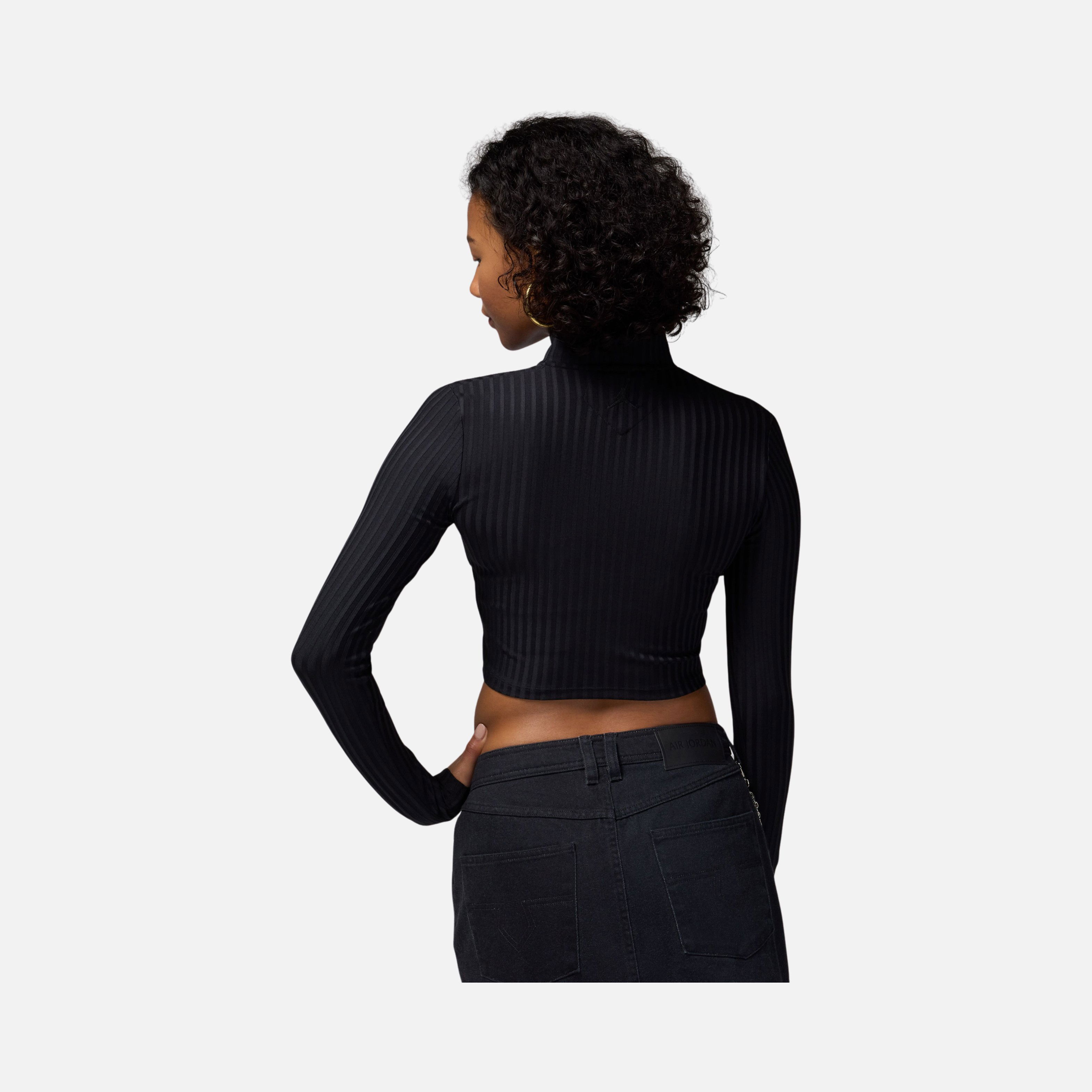 Nike Jordan Cropped Full Two-Way Zipper Long-Sleeve Kadın Ceket
