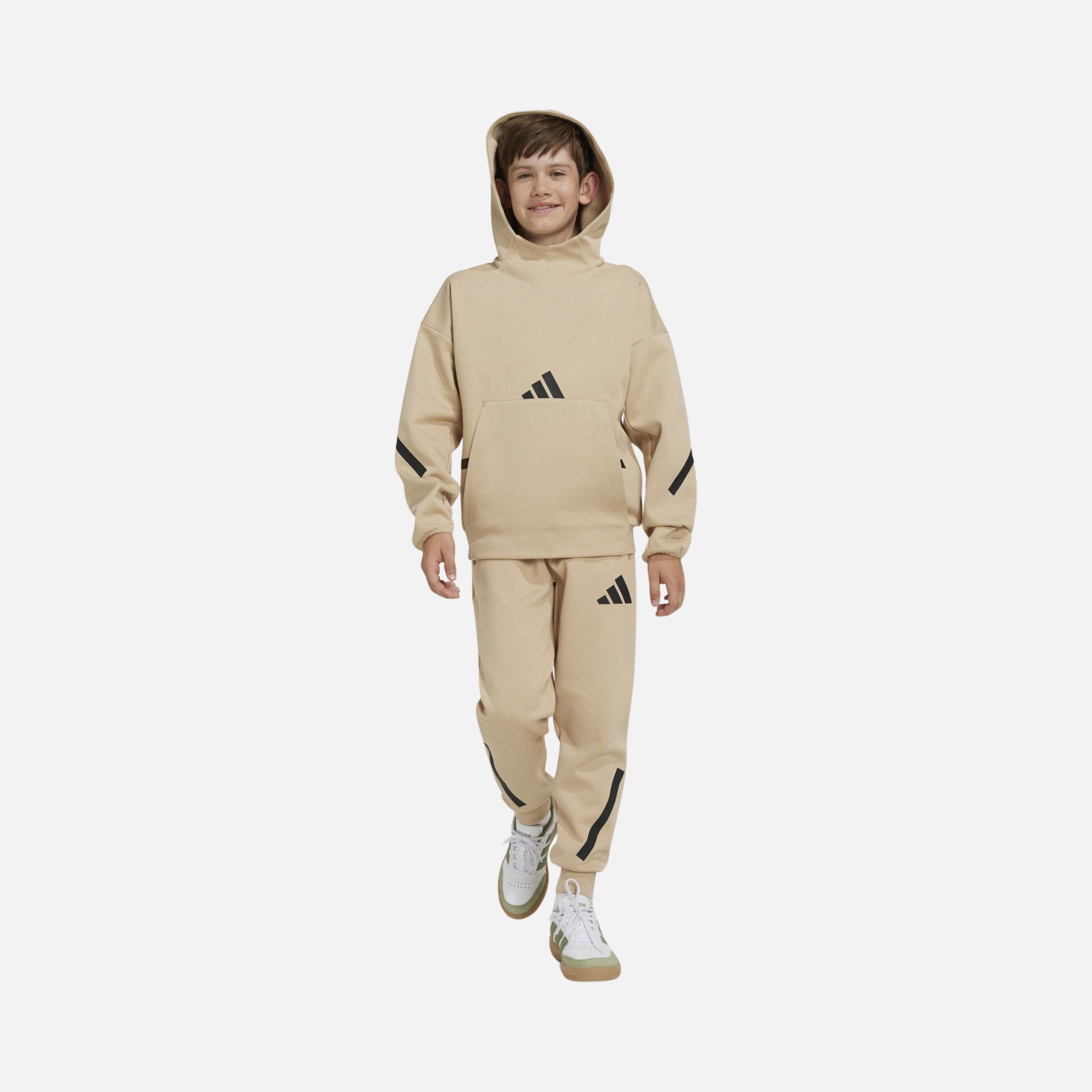 adidas Sportswear Z.N.E. Primeknit Fabric Tapered-Leg Versatile Çocuk Eşofman Altı