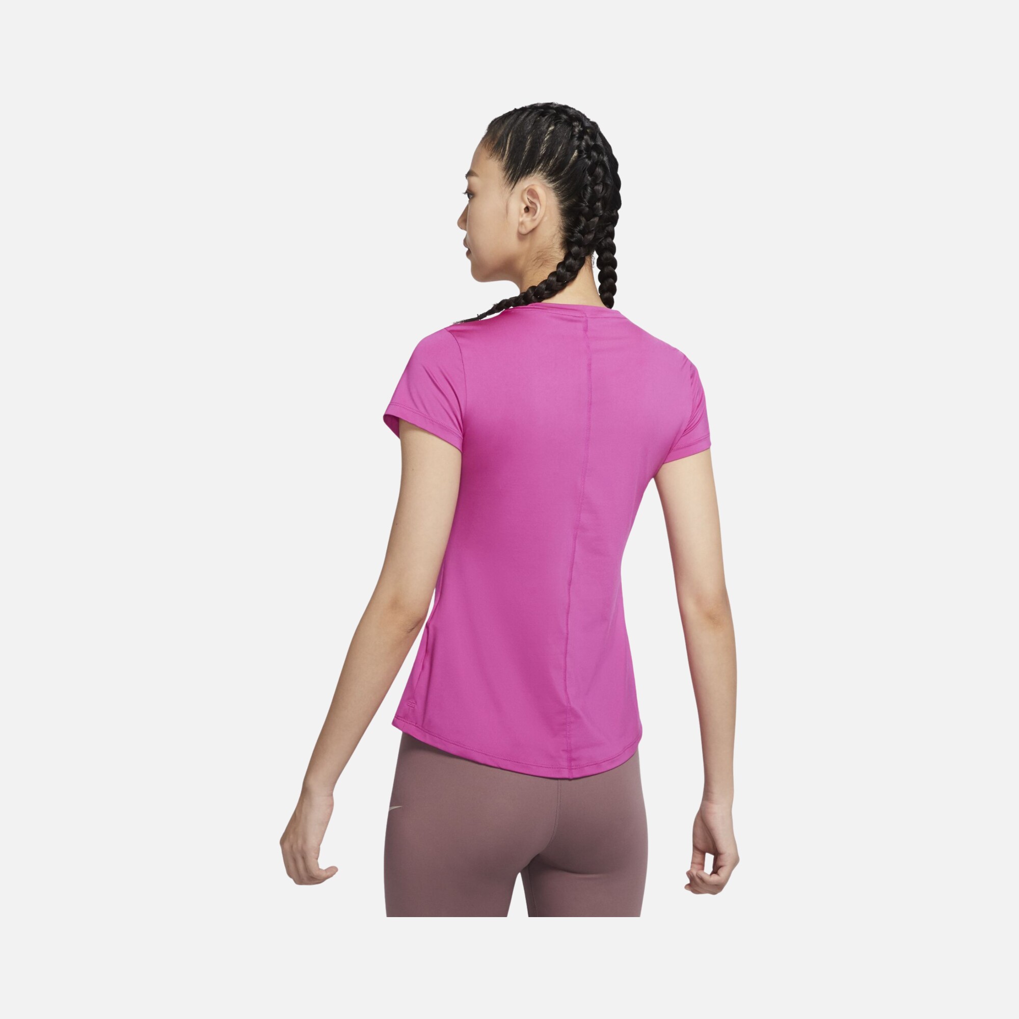 Nike Dri-Fit One Slim-Fit Short-Sleeve Kadın Tişört