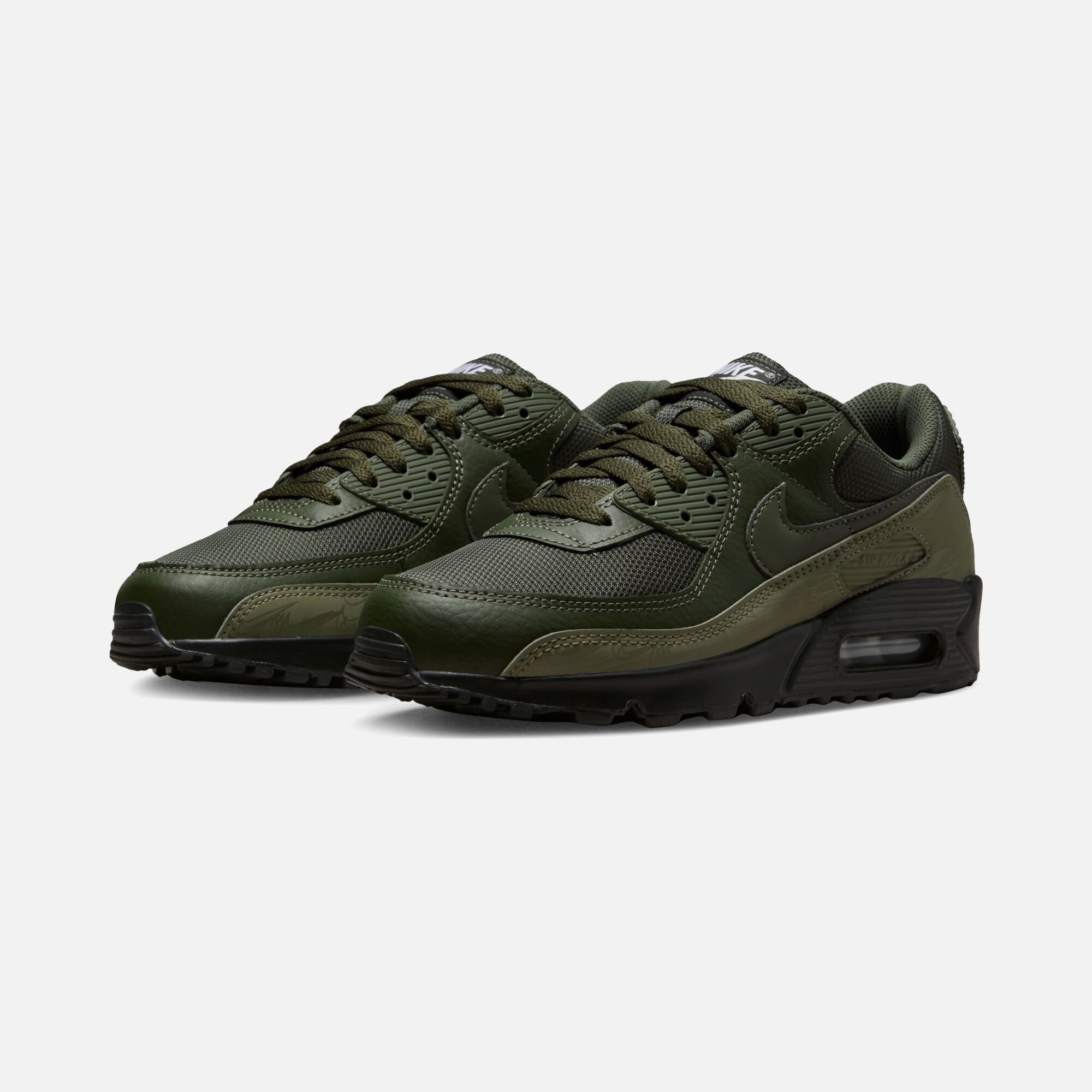 Nike Air Max 90 ''Reflective Multi Swoosh'' Erkek Spor Ayakkabı