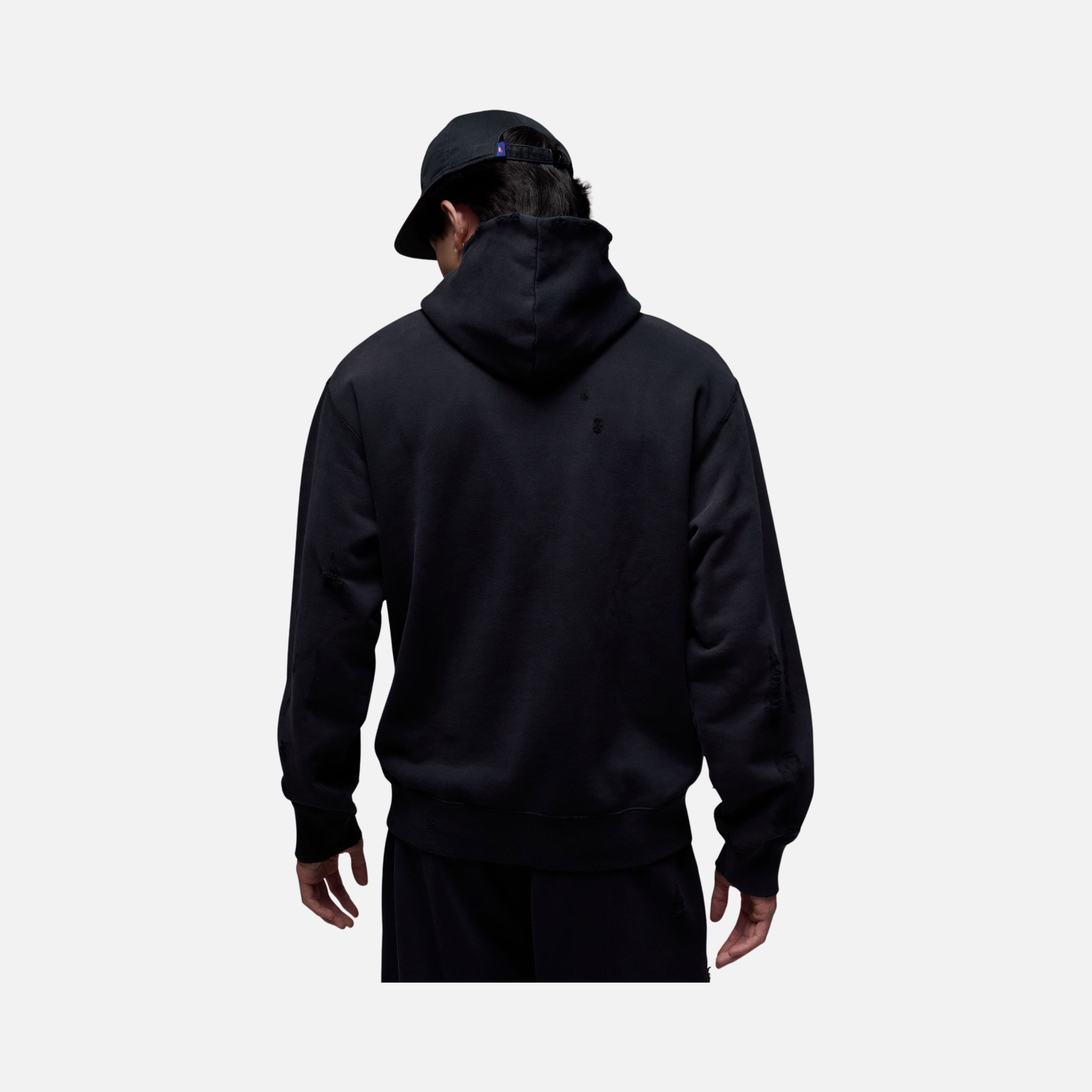 Nike Michael Jordan Rare Air Washed Fabric Fleece Pullover Basketball Hooded Erkek Sweatshirt