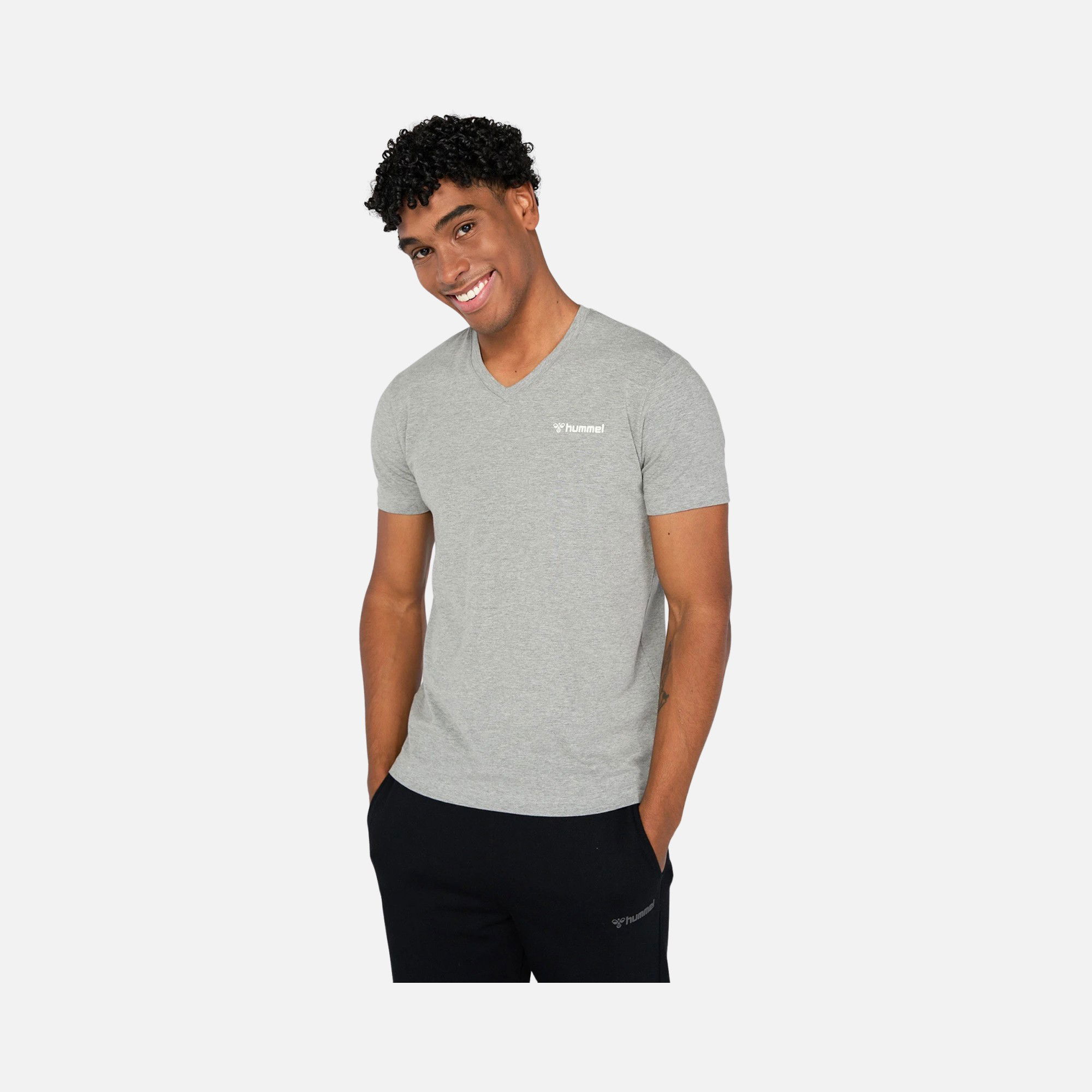 Hummel Sportswear Kaise Short-Sleeve Erkek Tişört