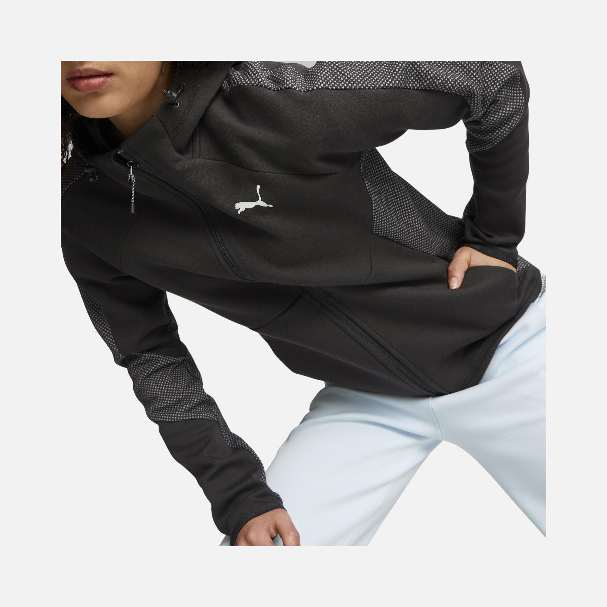 Puma Sportswear Evostripe Full-Zip DryCELL Hoodie Kadın Sweatshirt