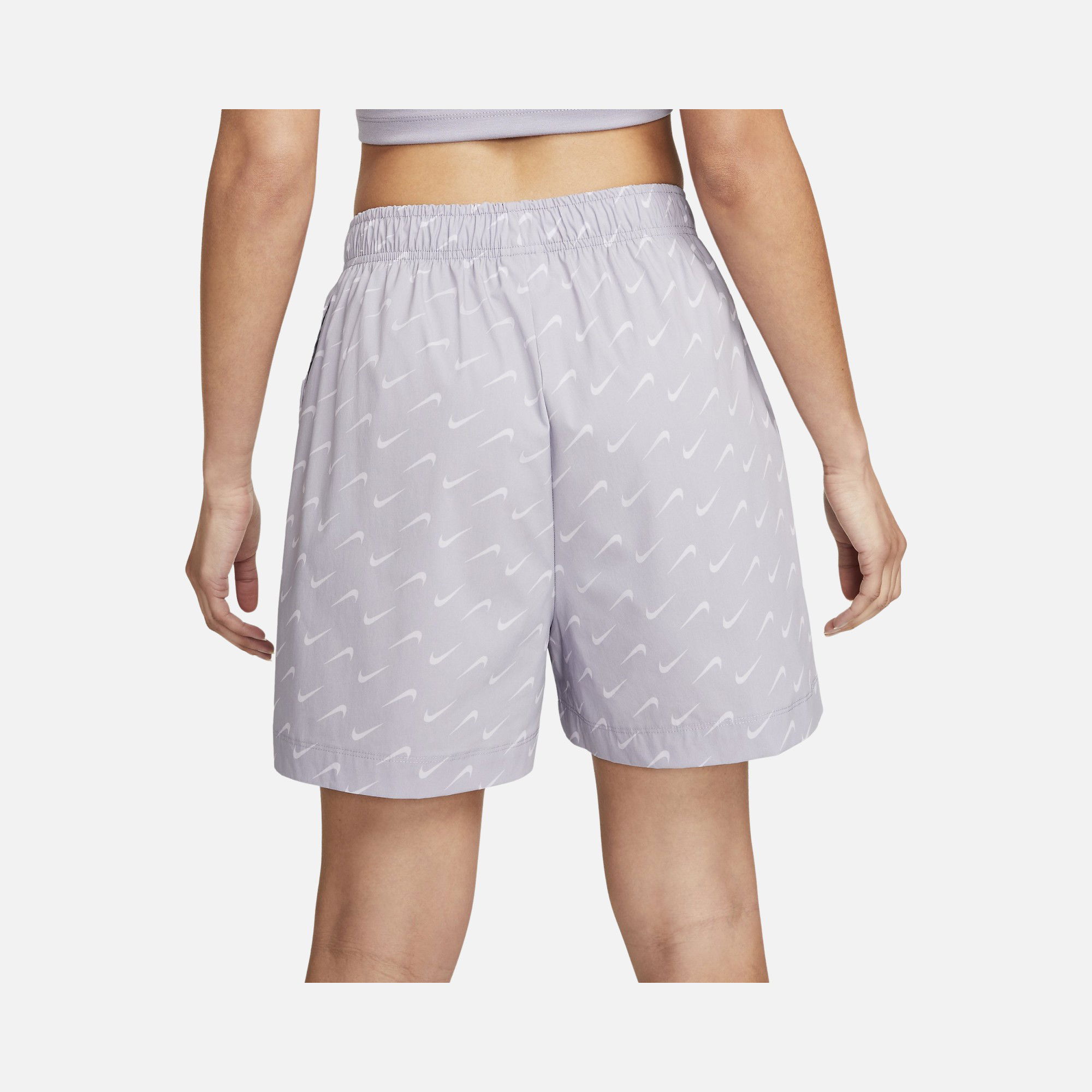 Nike Sportswear High-Waisted Woven Mod Kadın Şort