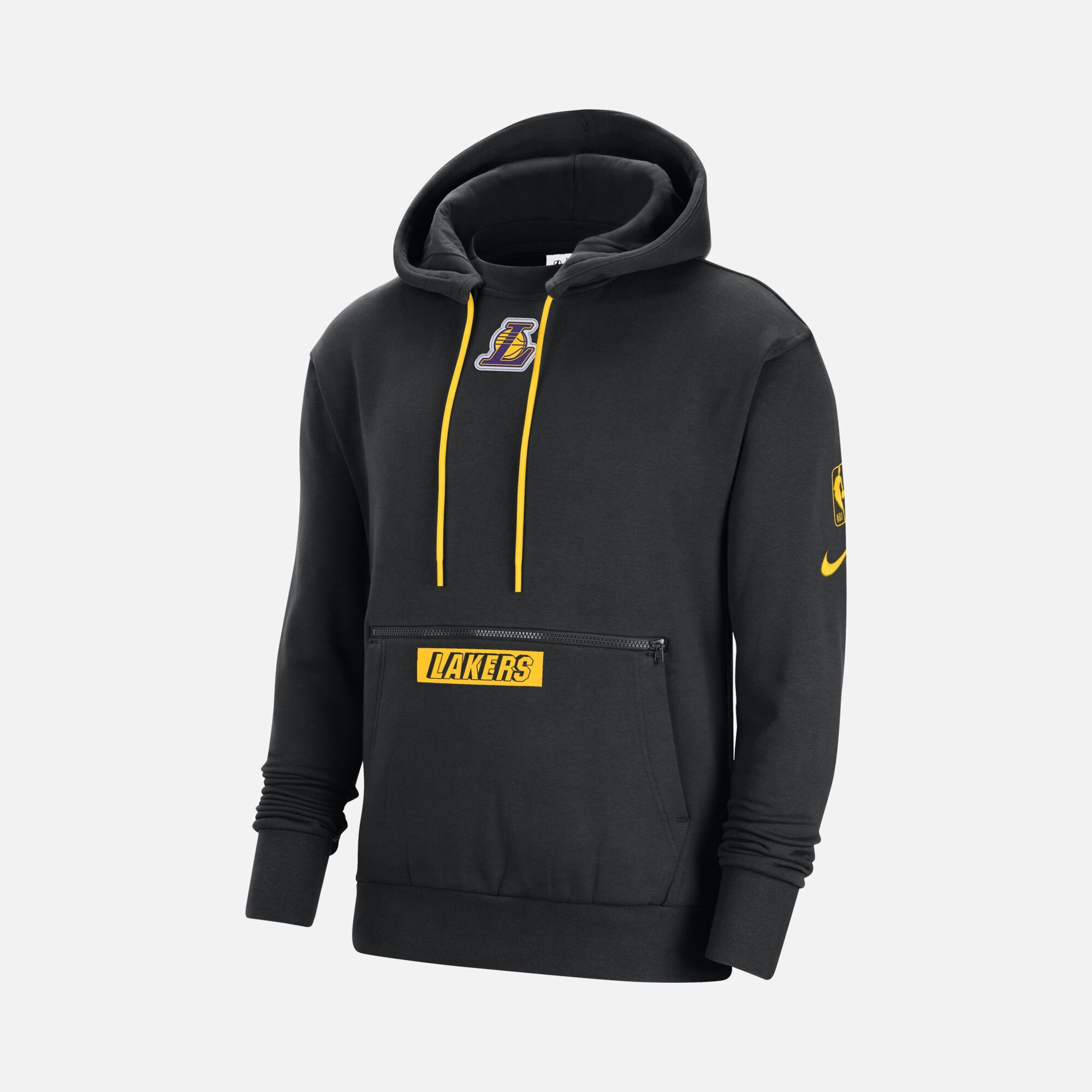 Nike Los Angeles Lakers Courtside NBA Fleece Pullover Hoodie Erkek Sweatshirt
