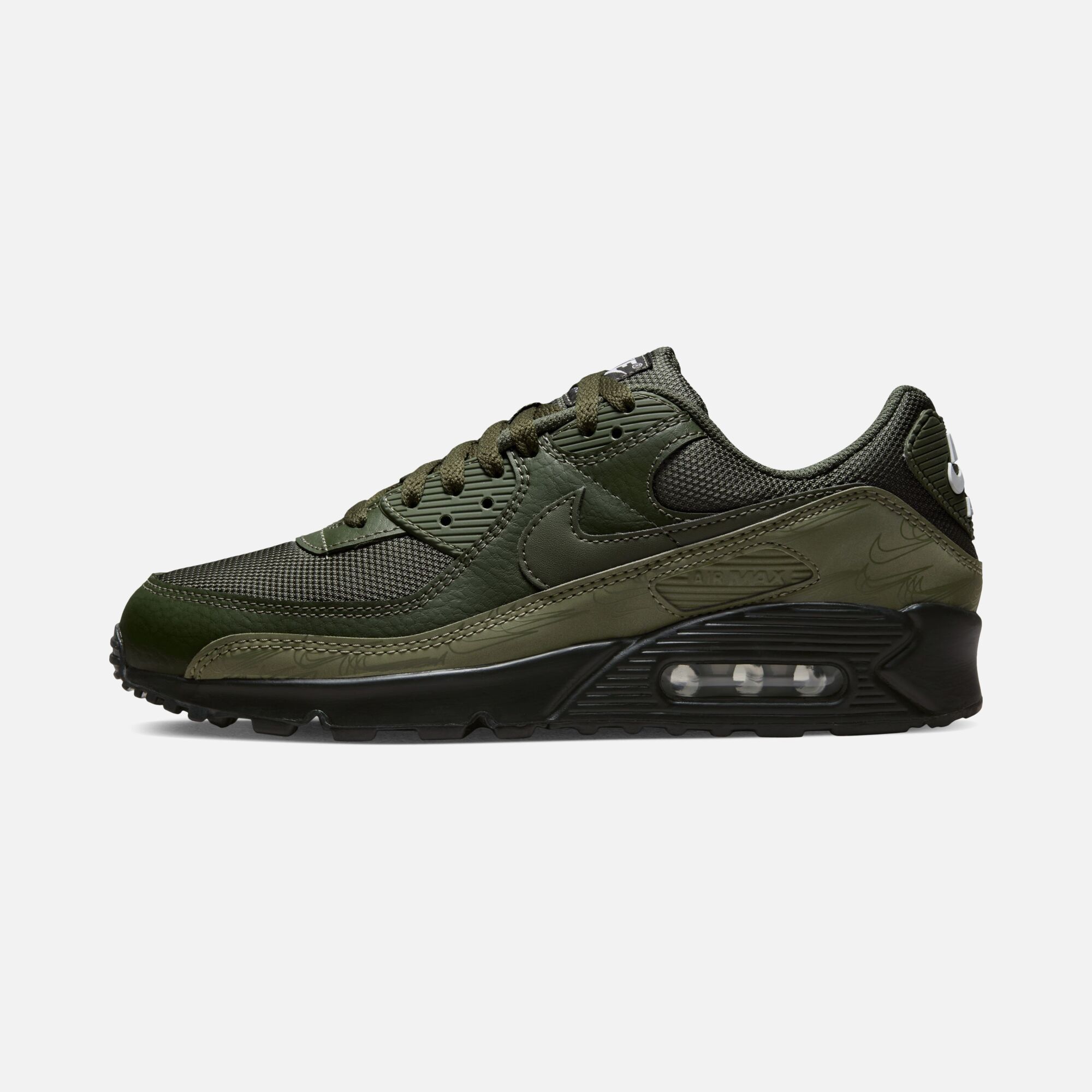 Nike Air Max 90 ''Reflective Multi Swoosh'' Erkek Spor Ayakkabı
