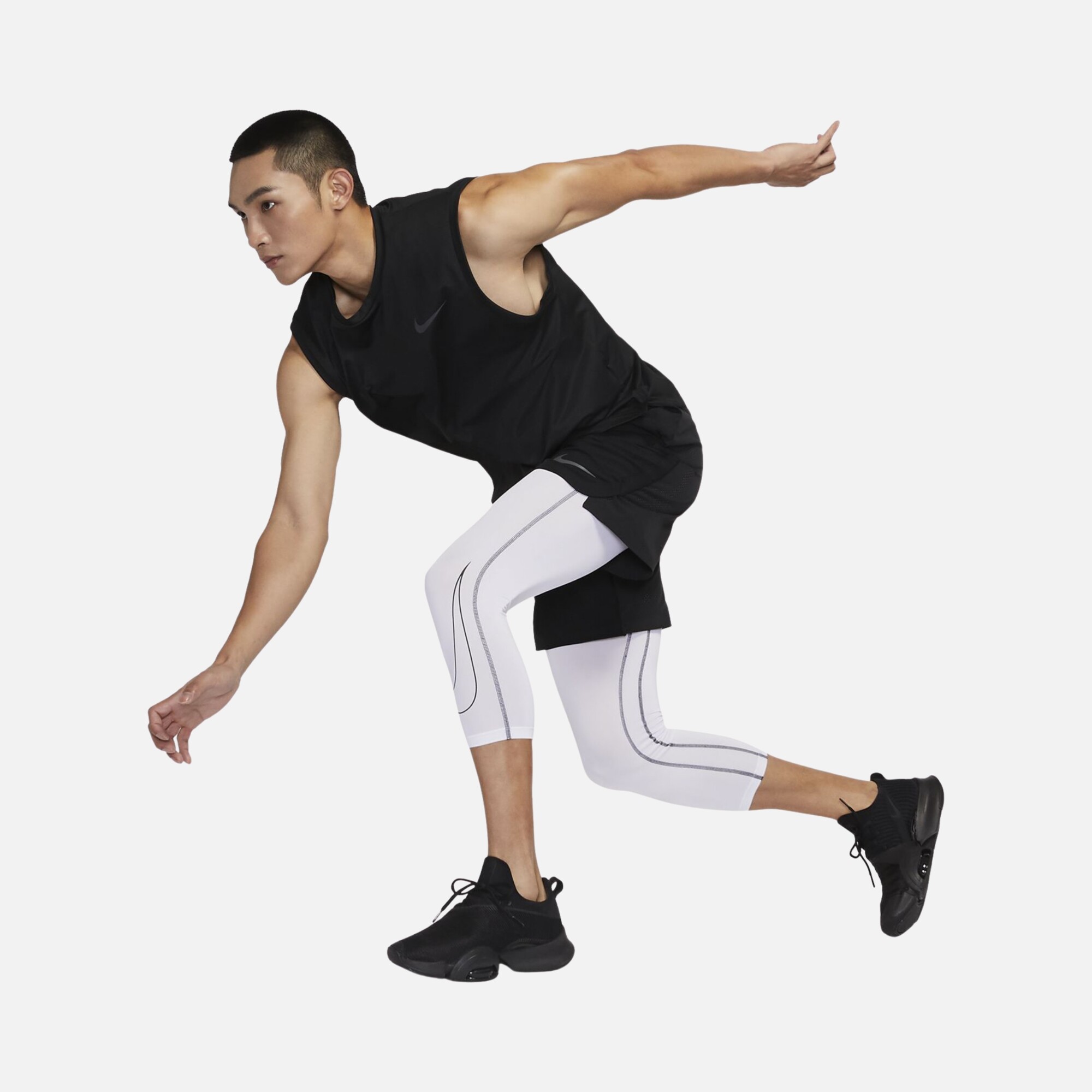 Nike Pro Dri-Fit 3/4 Athletic Training Erkek Tayt