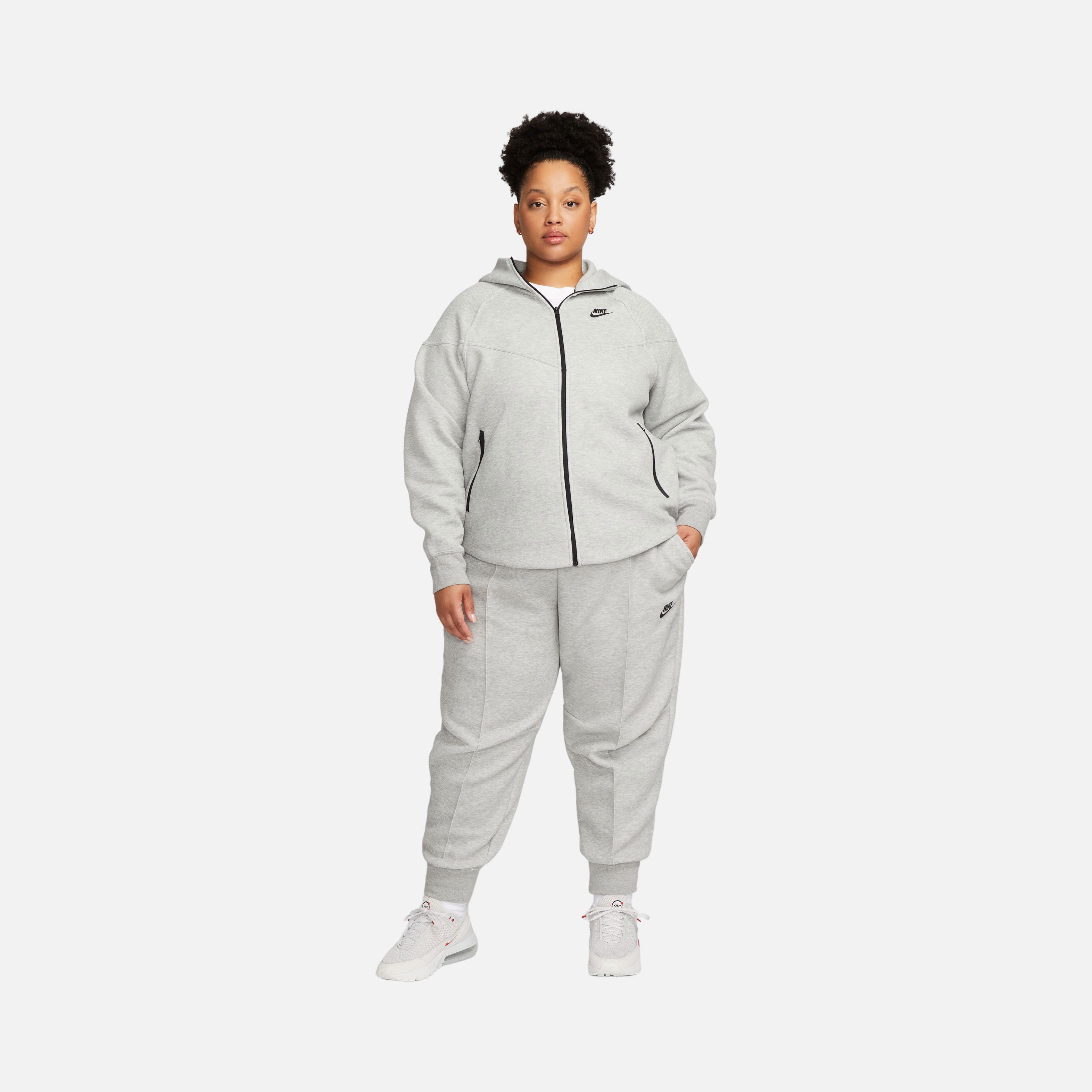 Nike Sportswear Tech Fleece Windrunner SS24 Full-Zip Hoodie (Plus Size) Kadın Sweatshirt