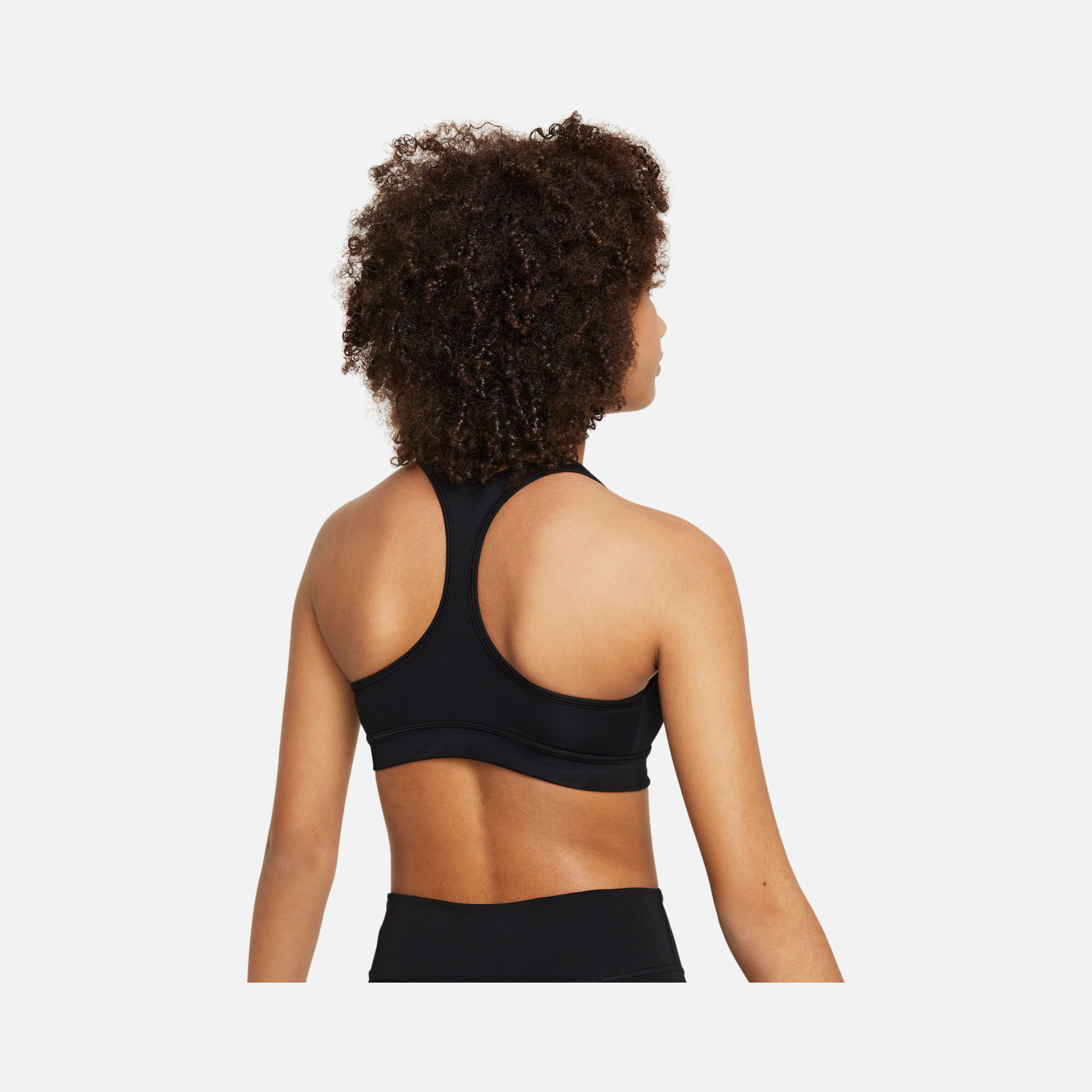 Nike Swoosh Medium Support Padded Training (Girls') Çocuk Bra